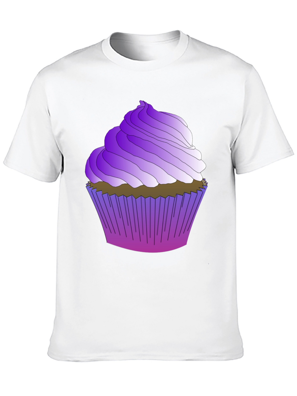 Purple Cupcake T-Shirt - Sweet Tooth Tee