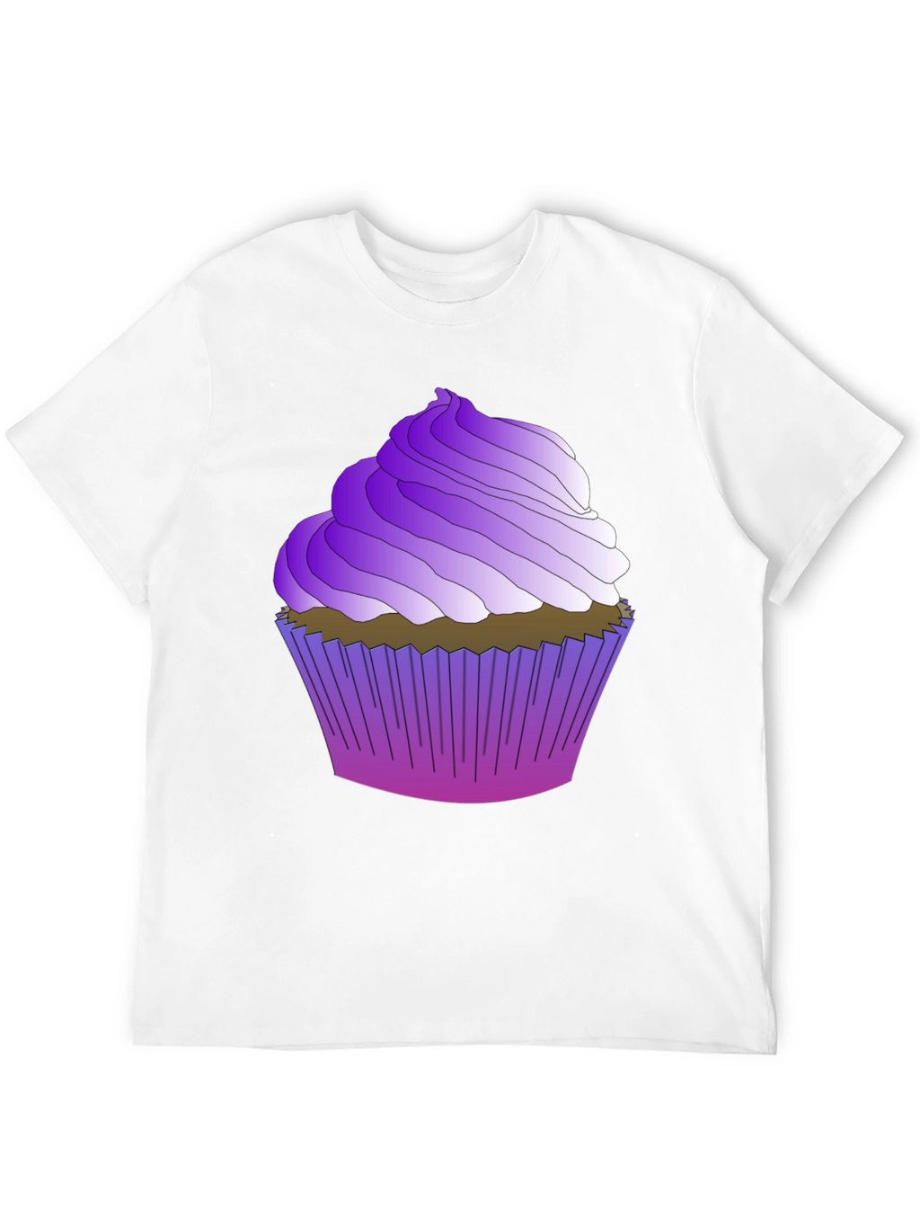 Purple Cupcake T-Shirt - Sweet Tooth Tee