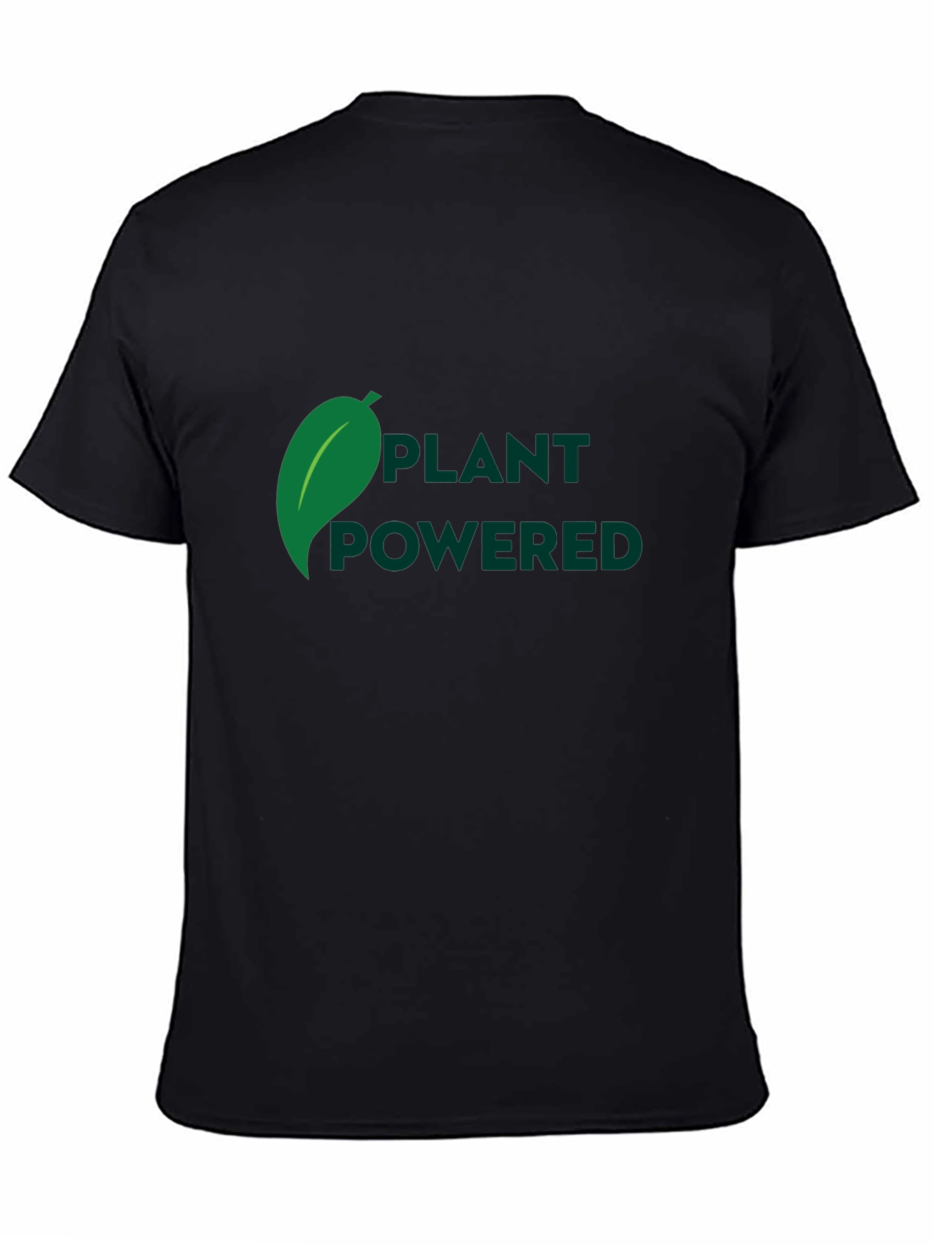 Plant Powered Black T-Shirt