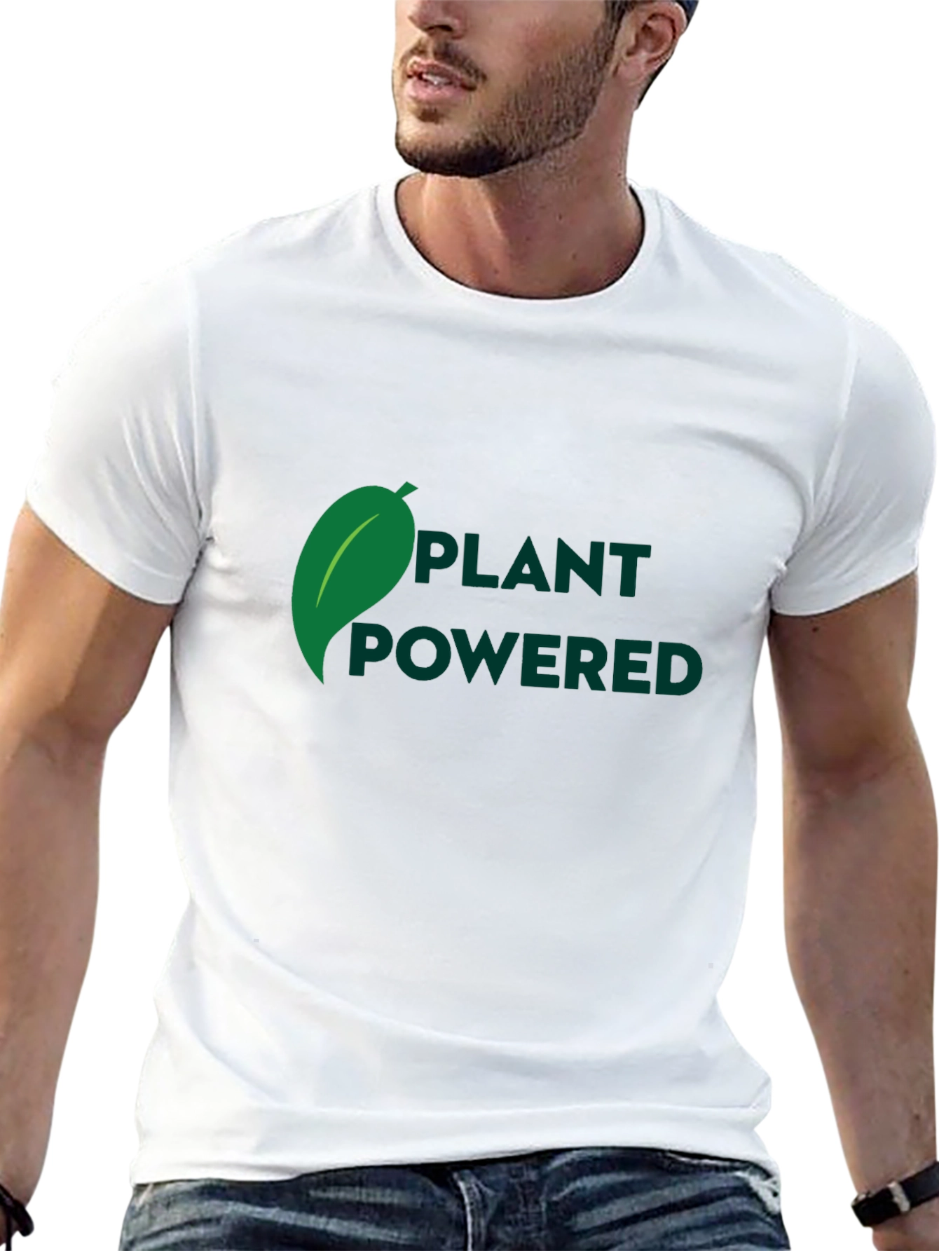 Plant Powered Black T-Shirt