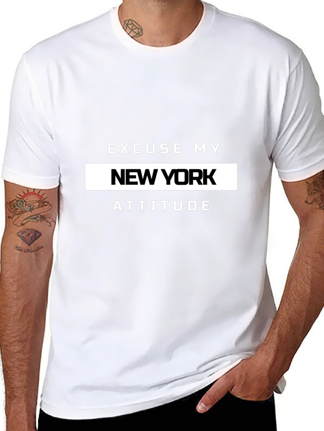 Excuse My New York Attitude T-Shirt