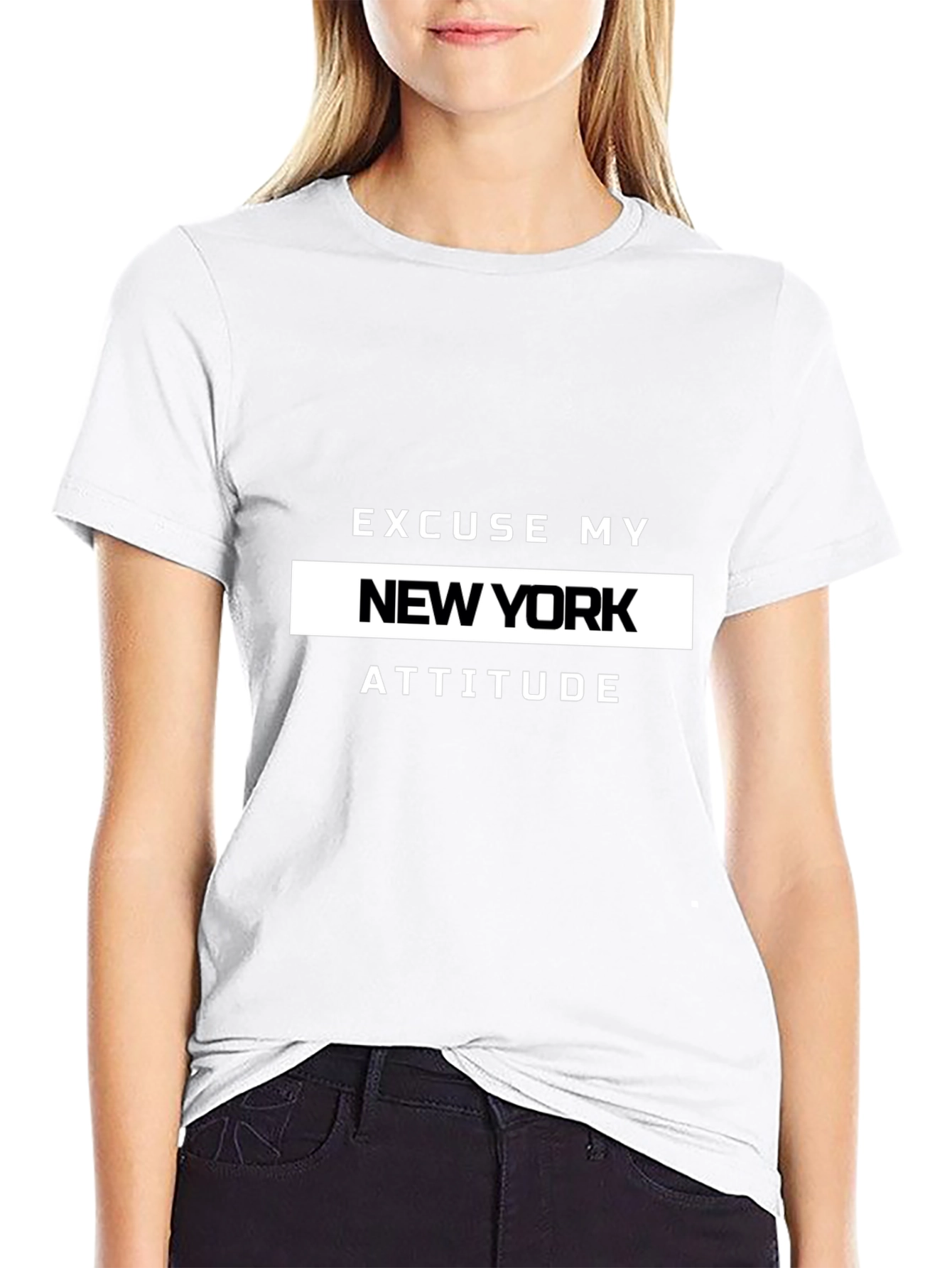 Excuse My New York Attitude T-Shirt