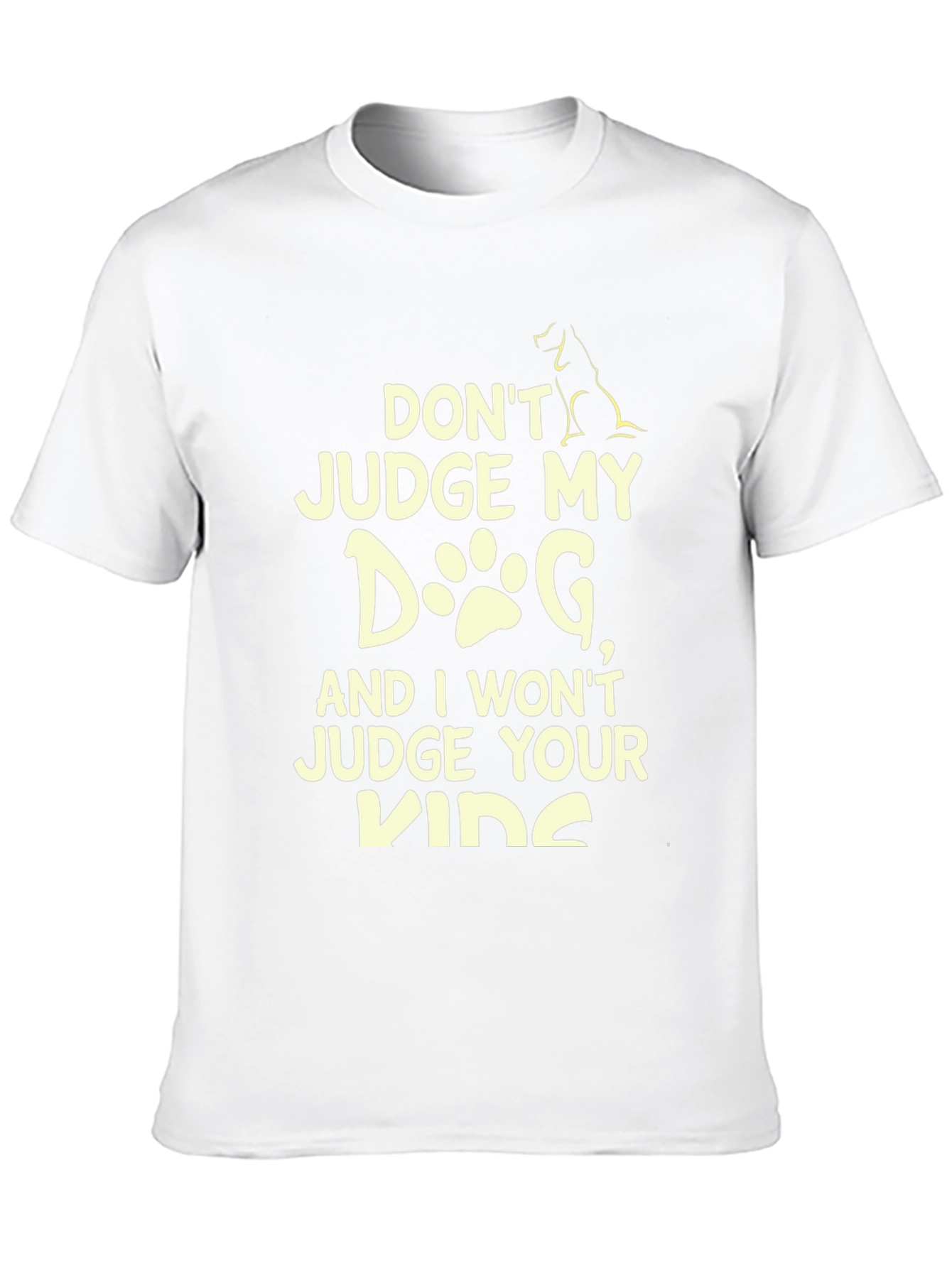 Dont Judge My Dog Graphic Tee