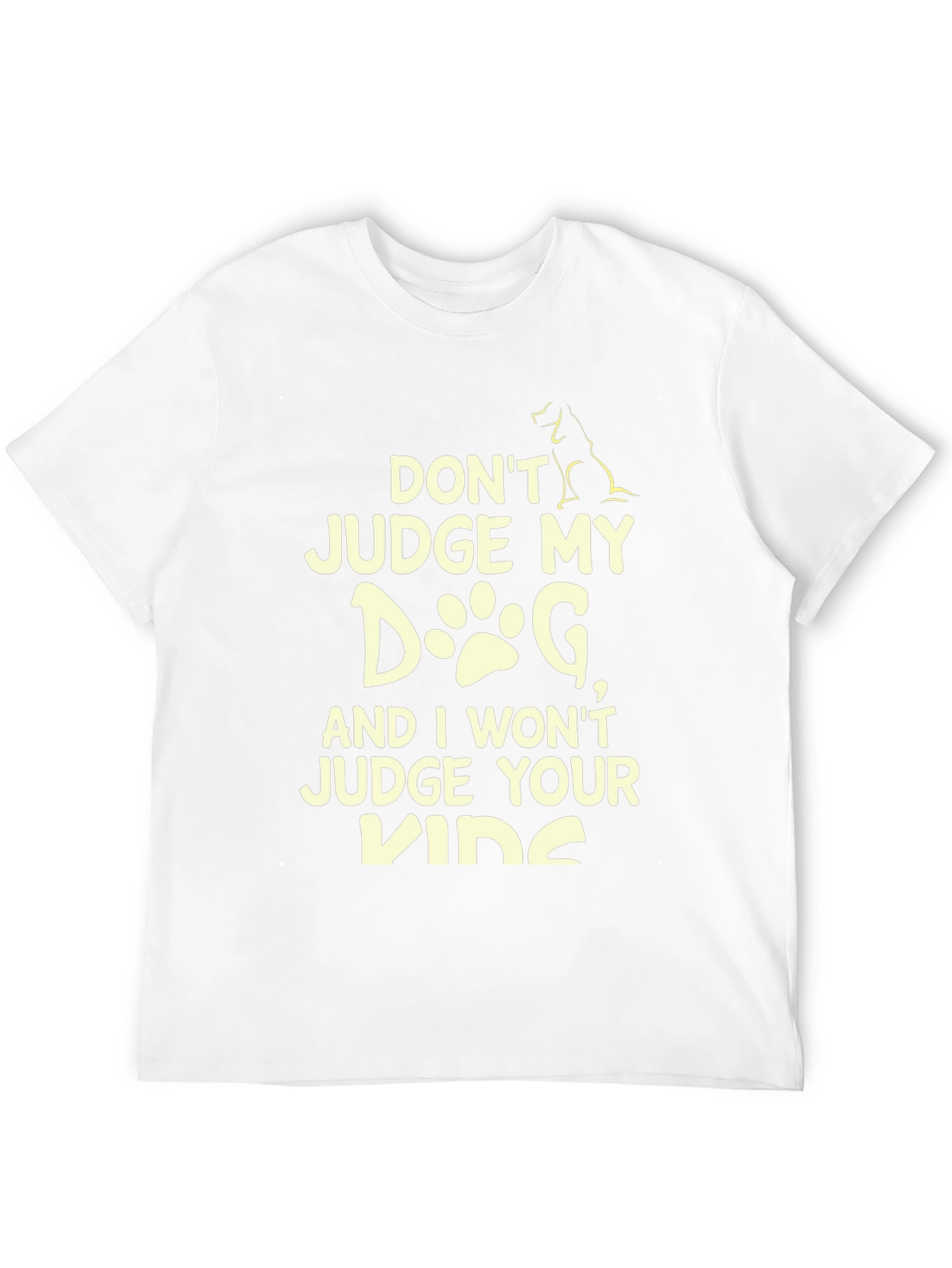 Dont Judge My Dog Graphic Tee