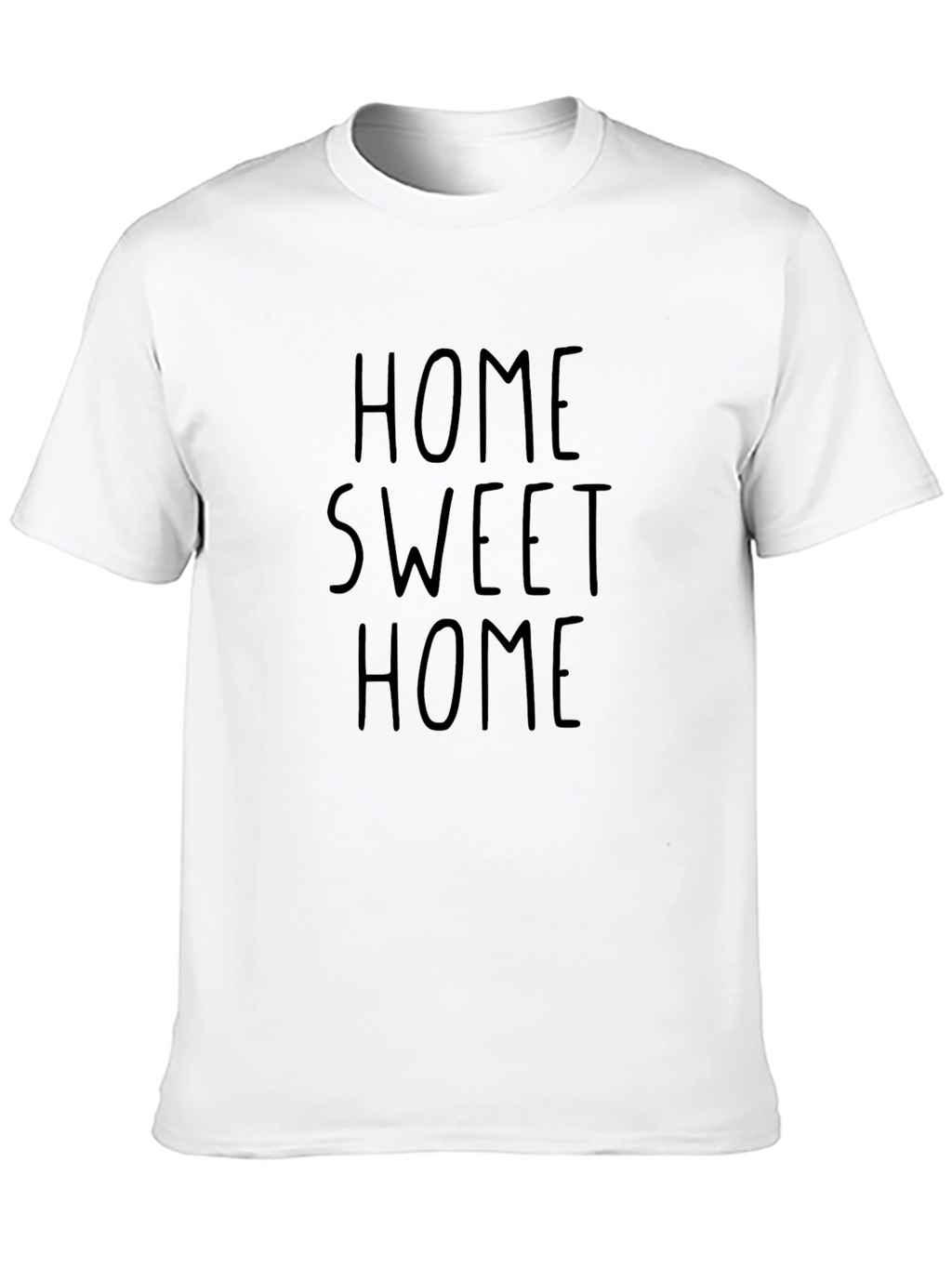Home Sweet Home Graphic Black T-Shirt