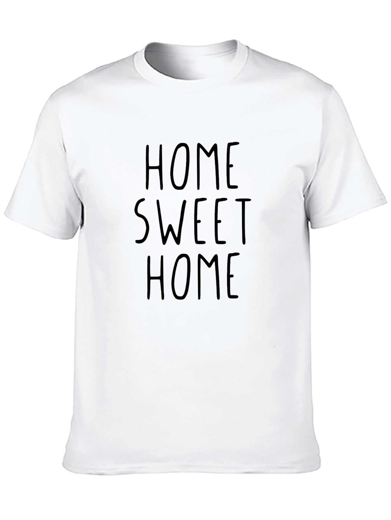 Home Sweet Home Graphic Black T-Shirt