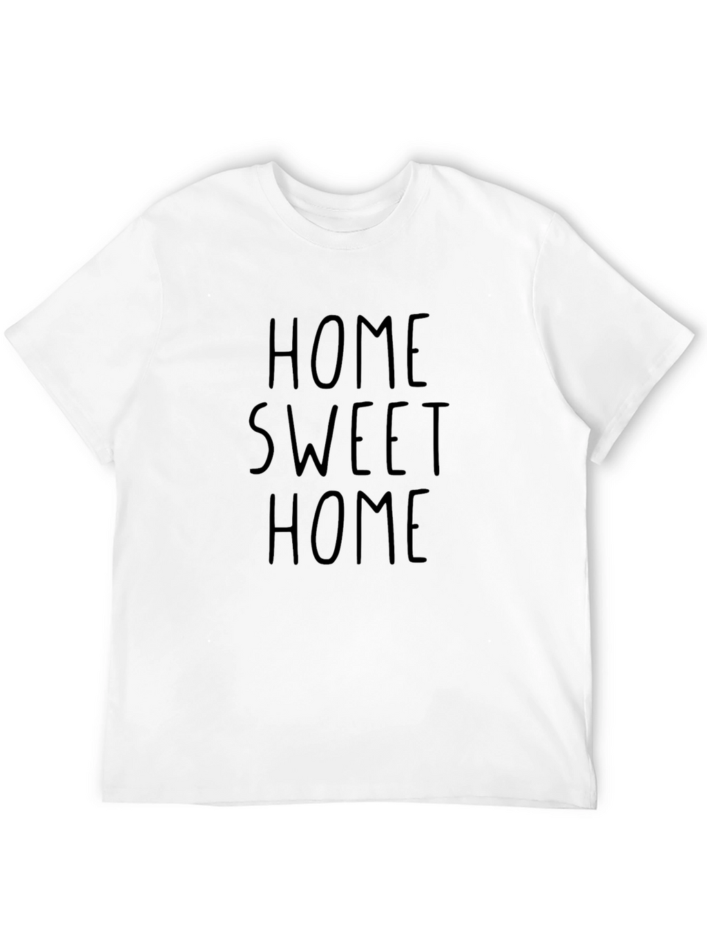 Home Sweet Home Graphic Black T-Shirt
