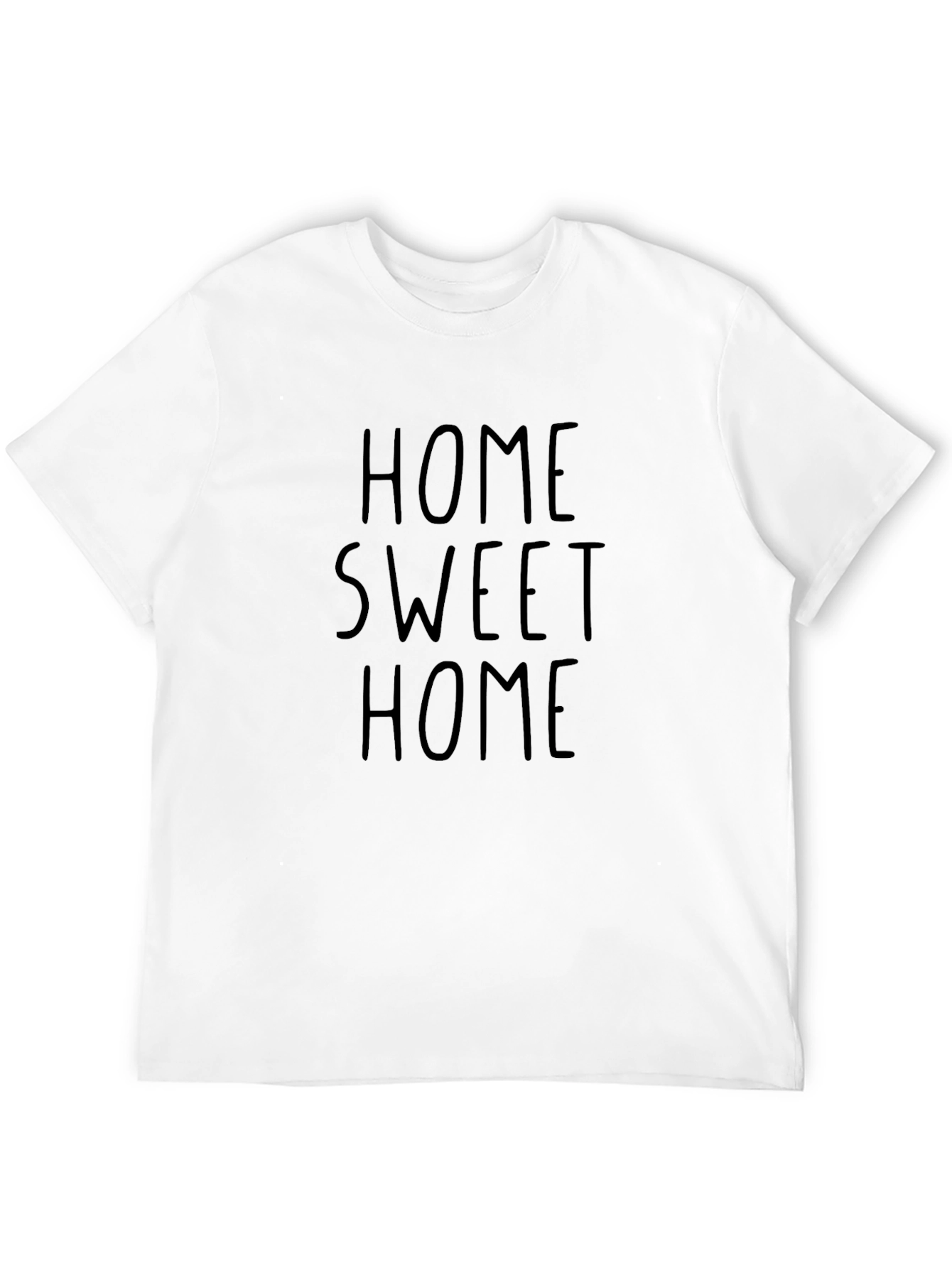 Home Sweet Home Graphic Black T-Shirt
