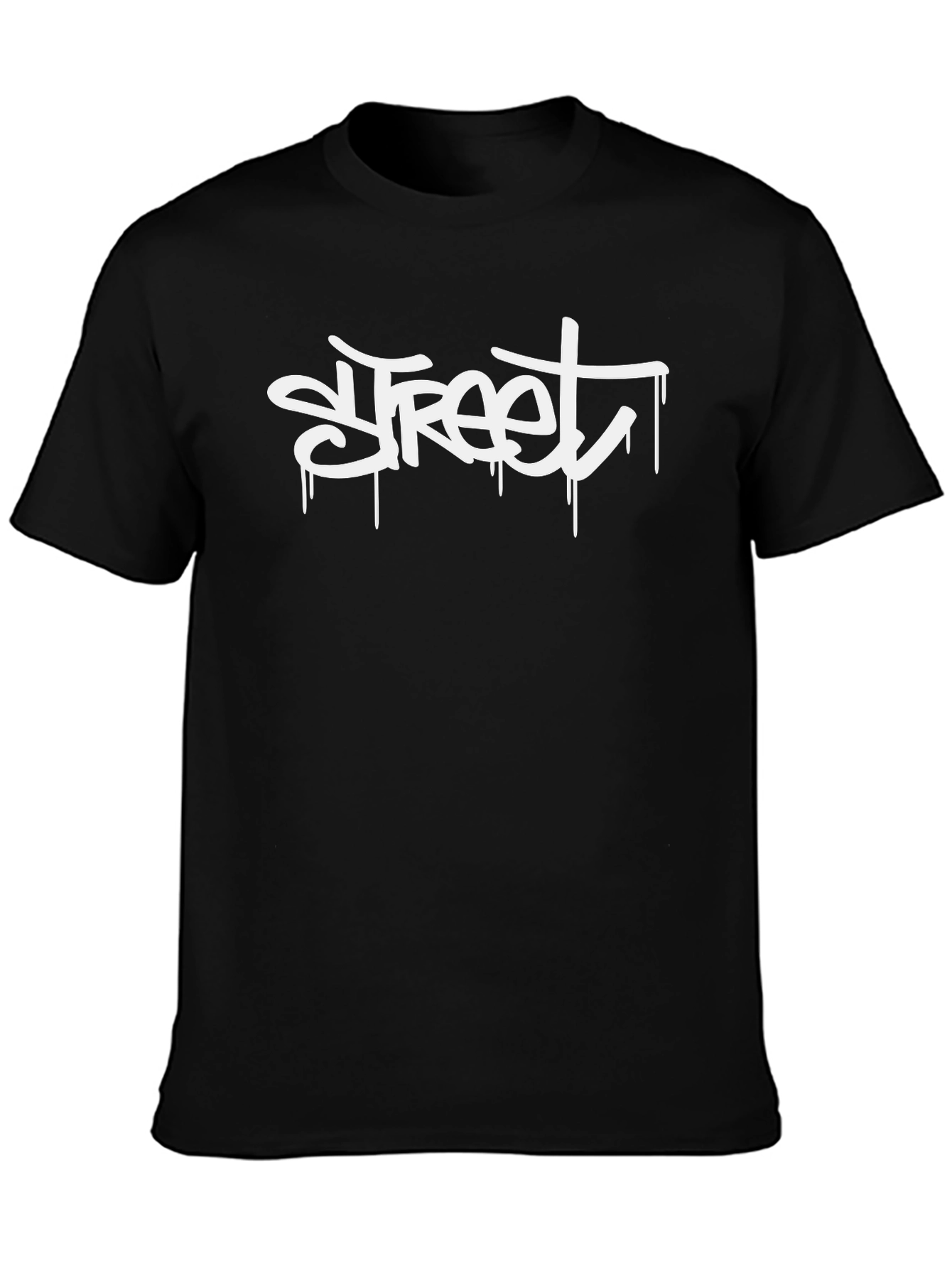 Urban Street Style Tee - Graffiti Word Design