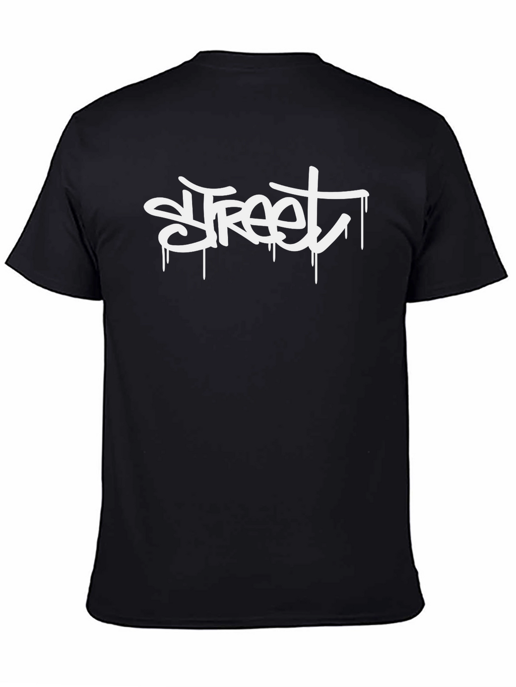 Urban Street Style Tee - Graffiti Word Design