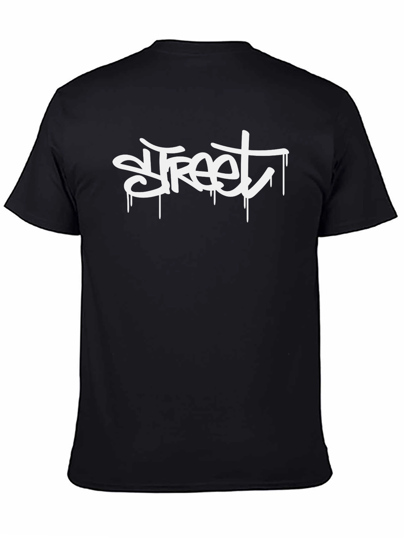 Urban Street Style Tee - Graffiti Word Design