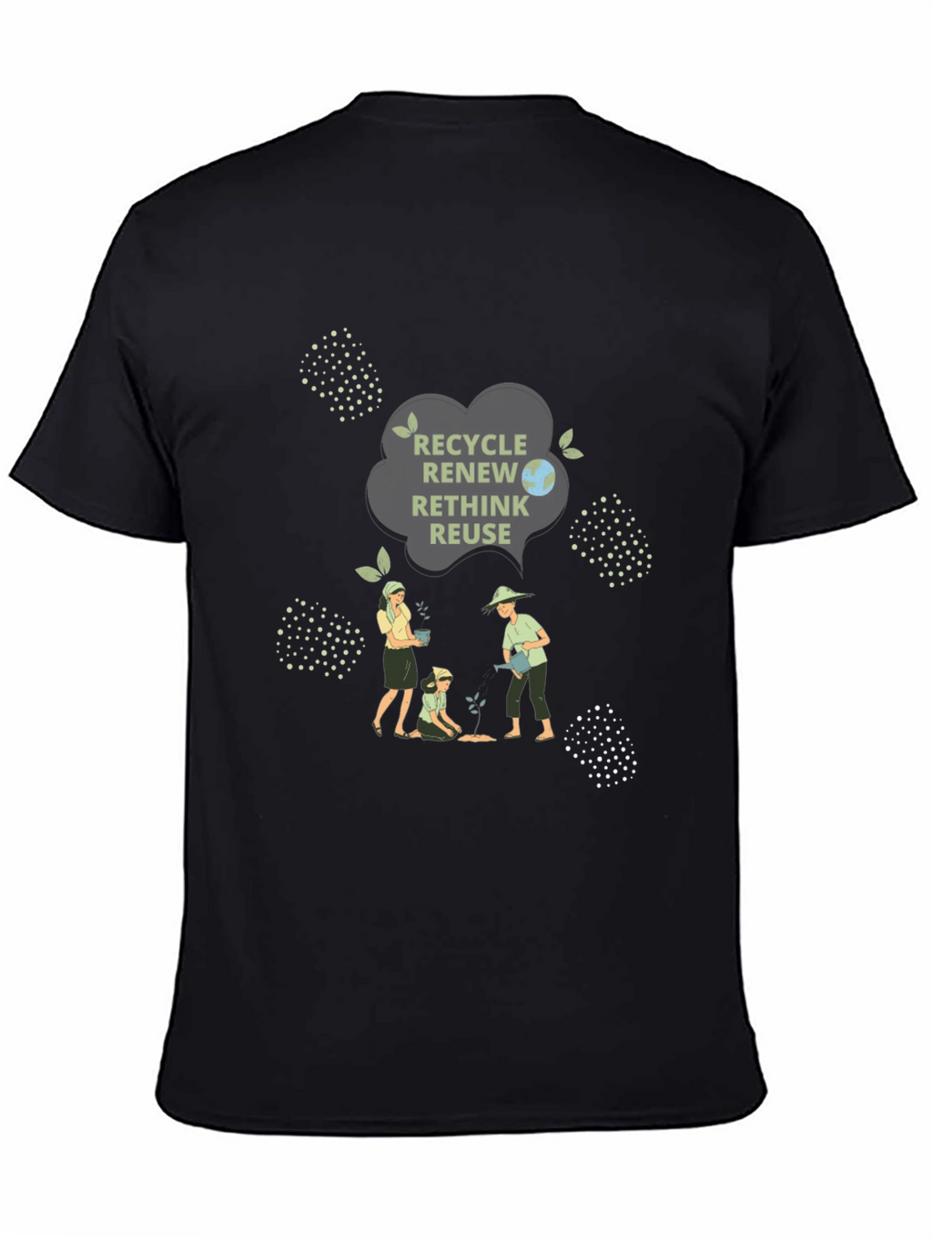 Eco-Friendly Recycle Graphic Tee