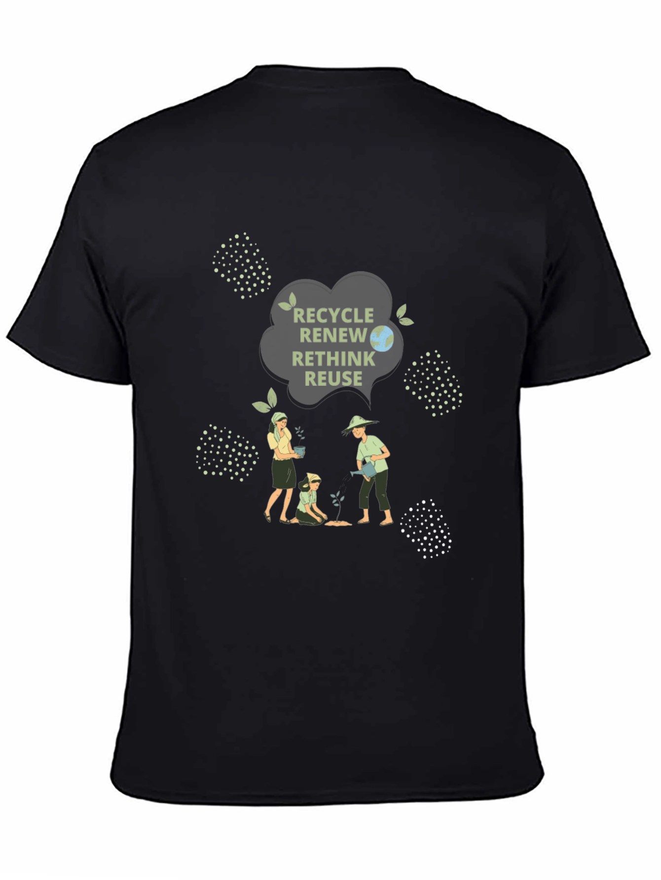 Eco-Friendly Recycle Graphic Tee