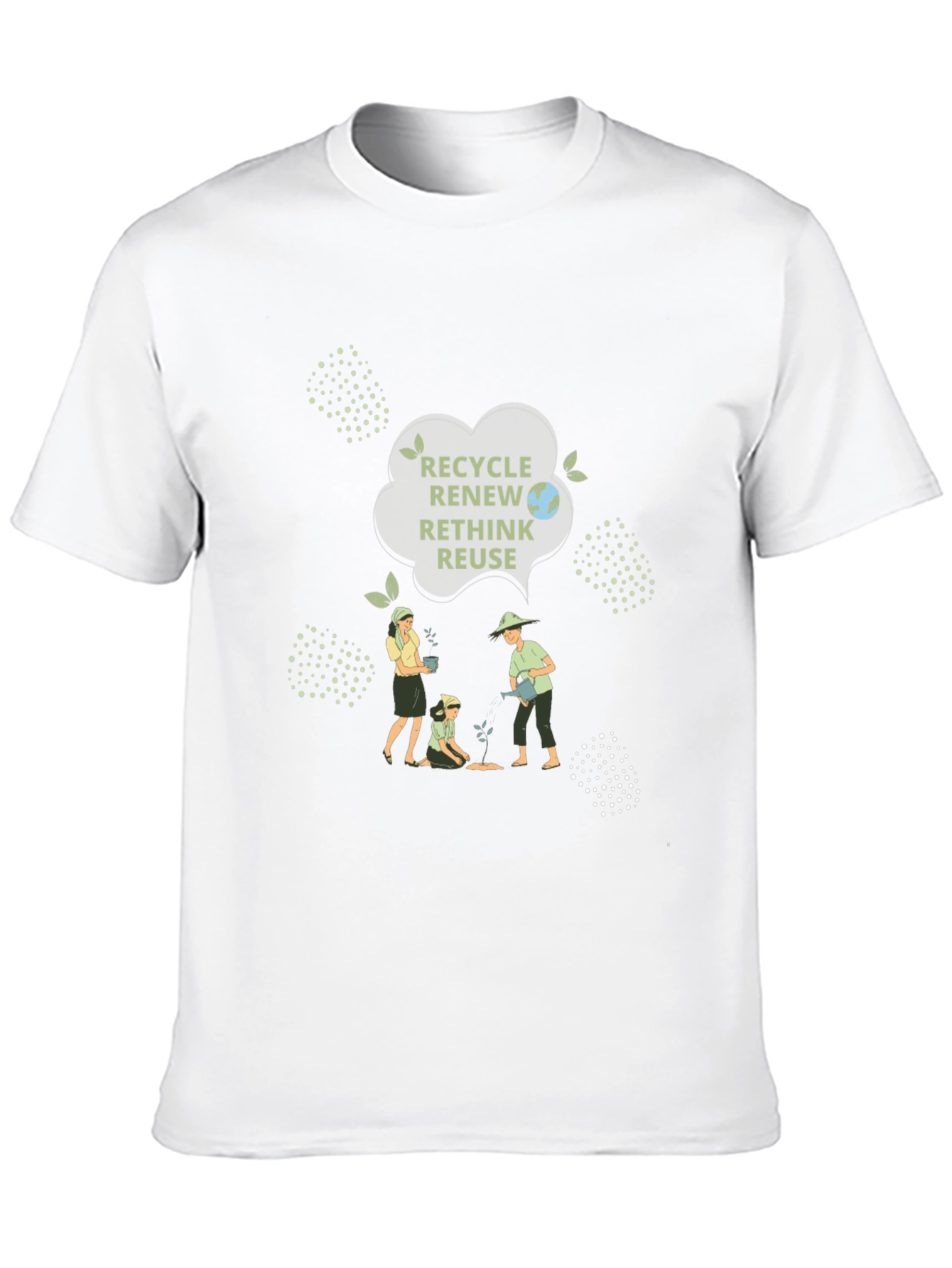 Eco-Friendly Recycle Graphic Tee