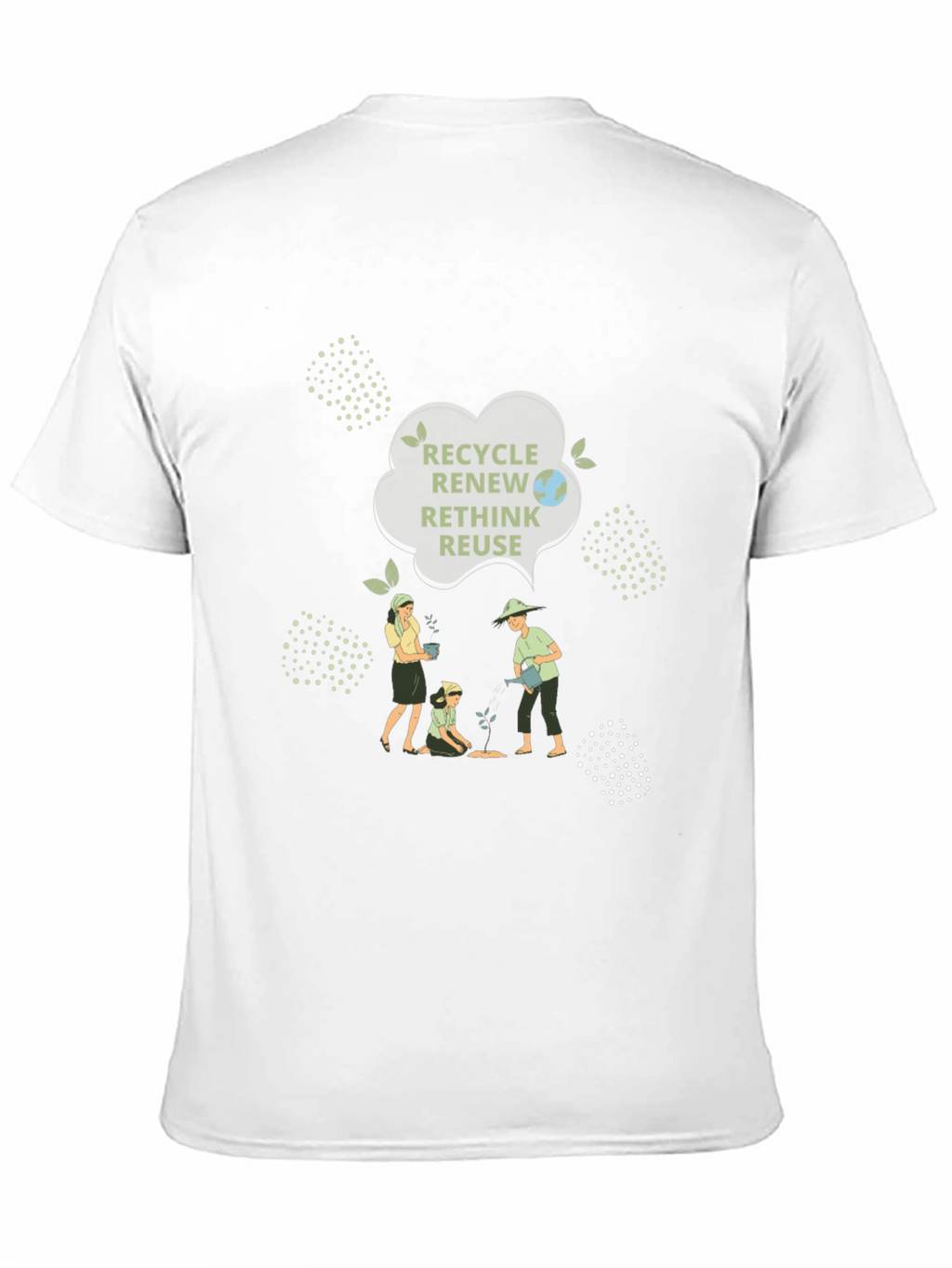 Eco-Friendly Recycle Graphic Tee