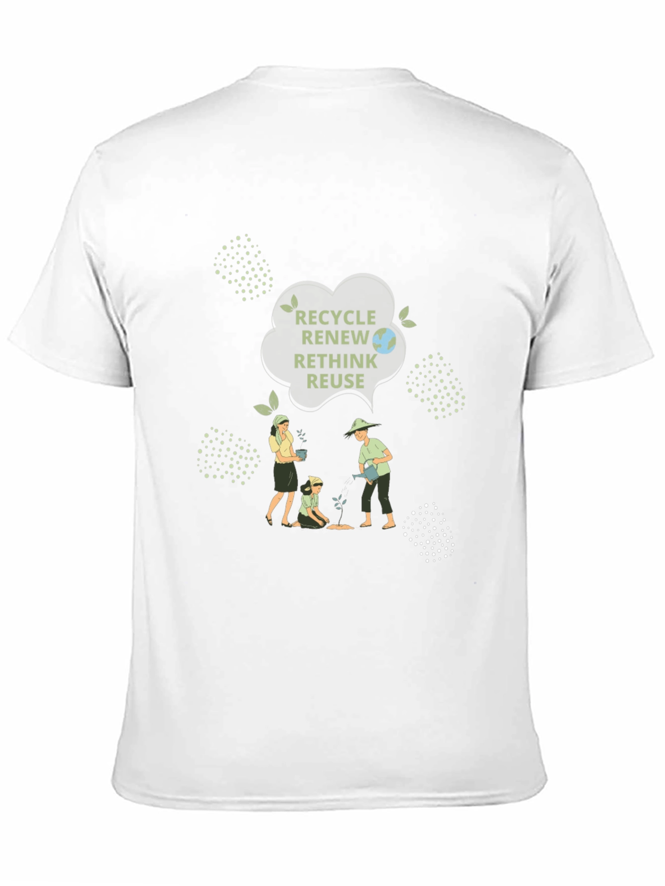Eco-Friendly Recycle Graphic Tee