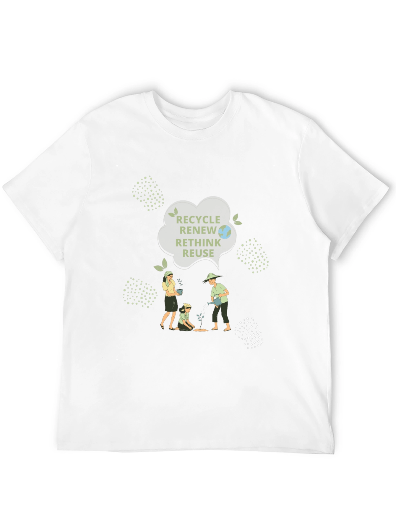 Eco-Friendly Recycle Graphic Tee