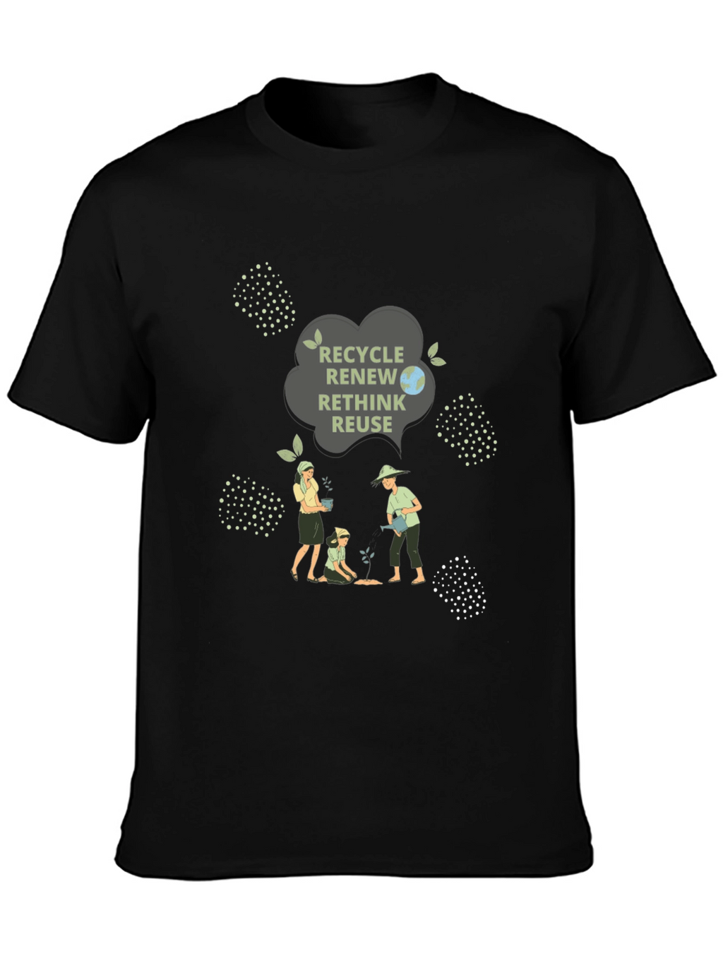 Eco-Friendly Recycle Graphic Tee