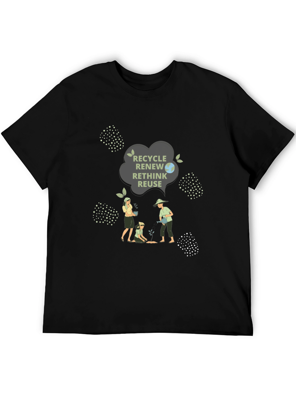 Eco-Friendly Recycle Graphic Tee