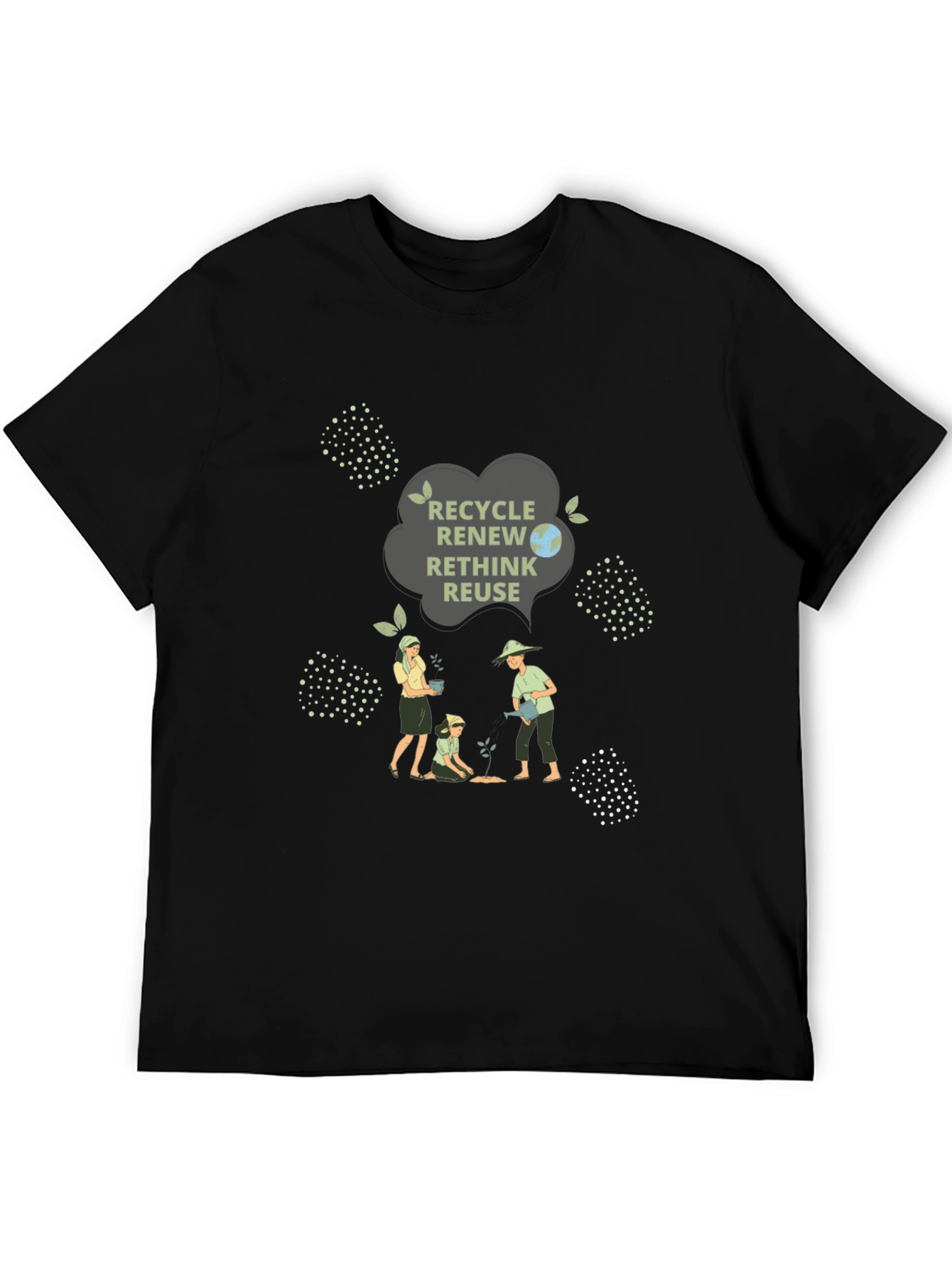 Eco-Friendly Recycle Graphic Tee