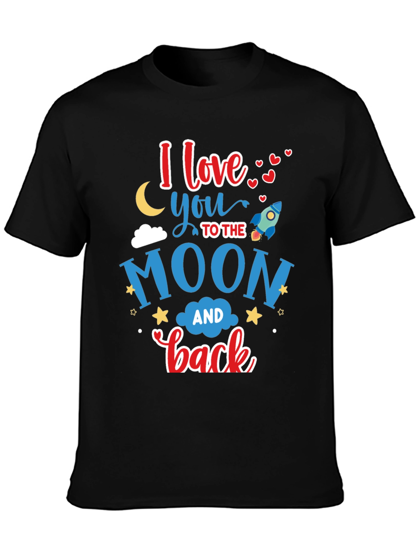 I Love You to The Moon & Back Graphic Tee