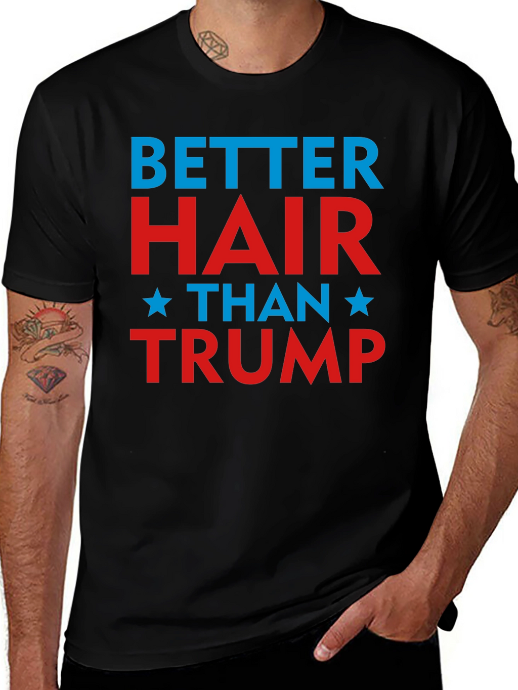 Better Hair Than Trump Graphic Tee