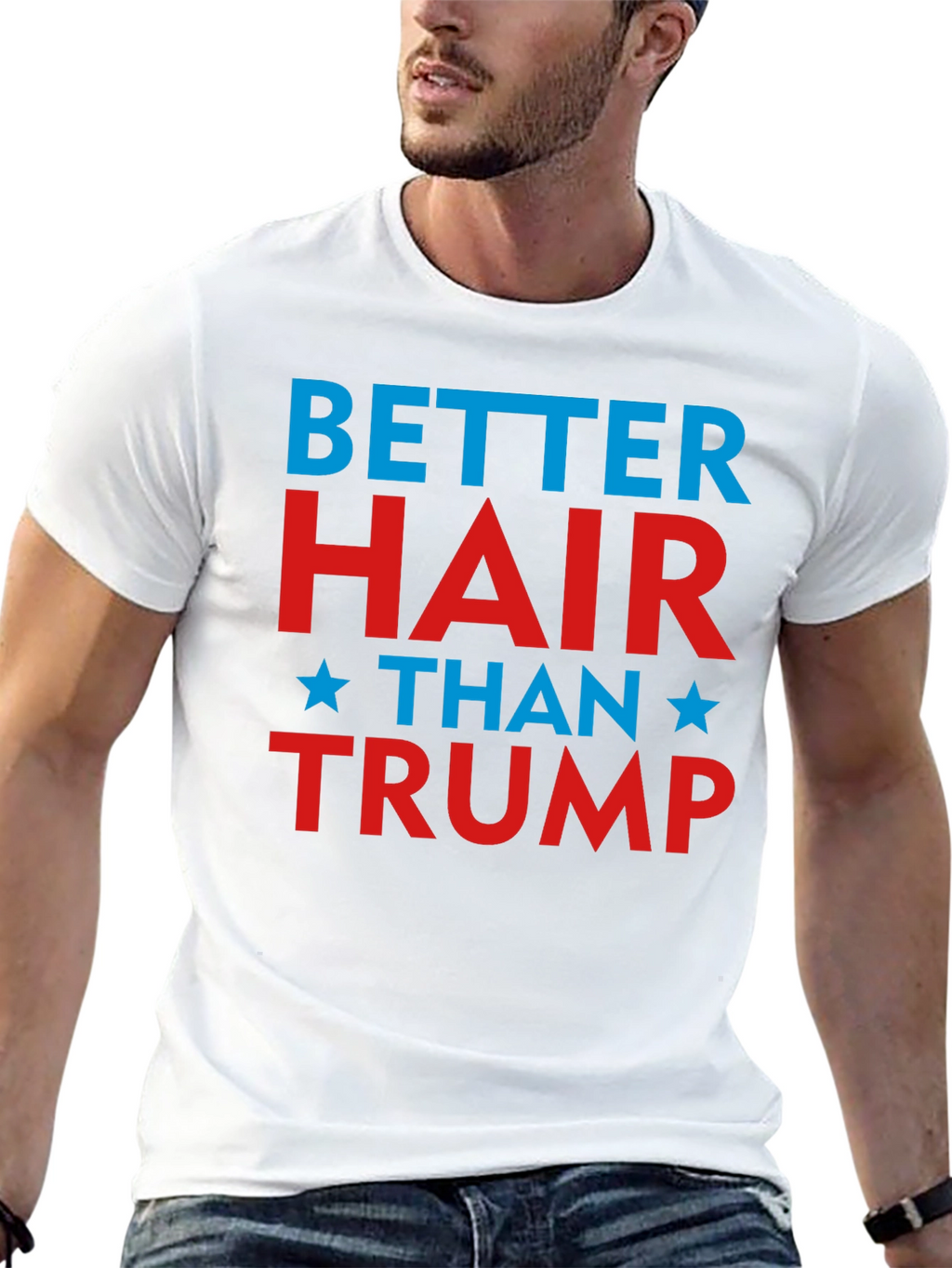 Better Hair Than Trump Graphic Tee
