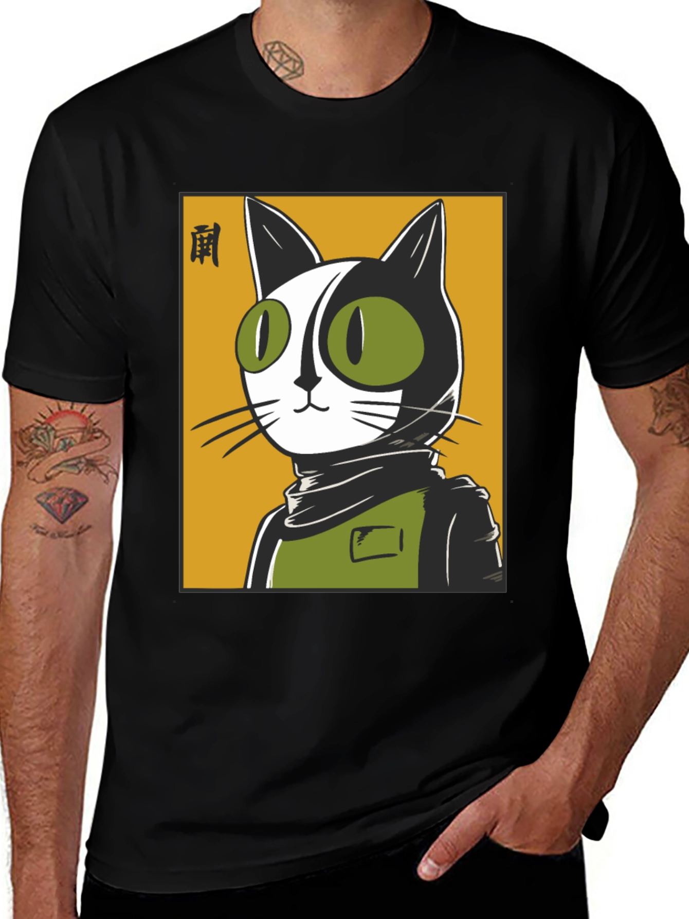 Cool Cat Graphic Tee - Urban Style