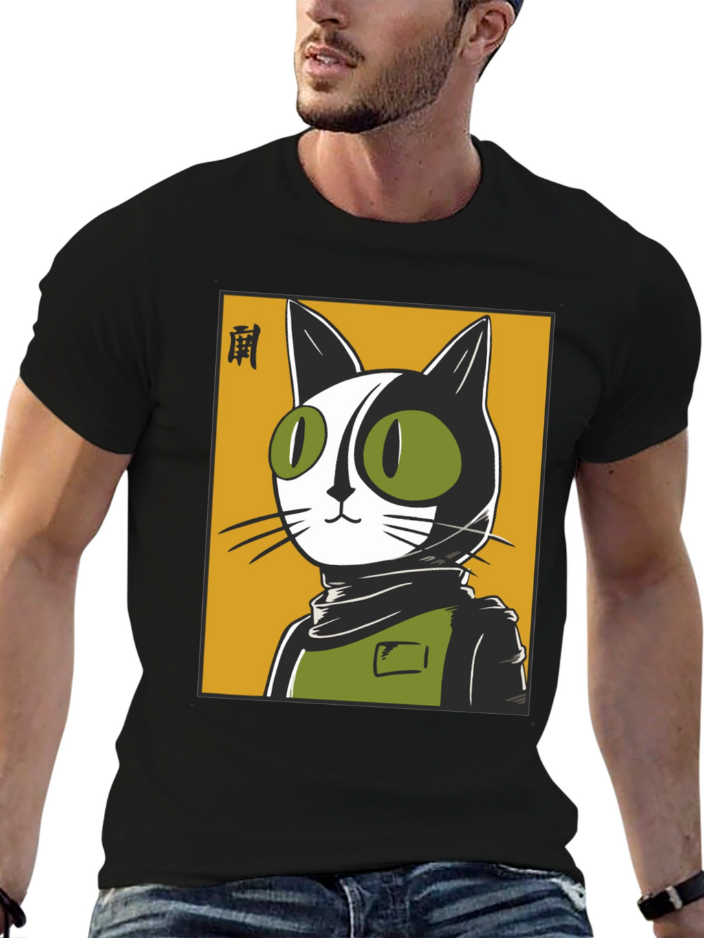 Cool Cat Graphic Tee - Urban Style
