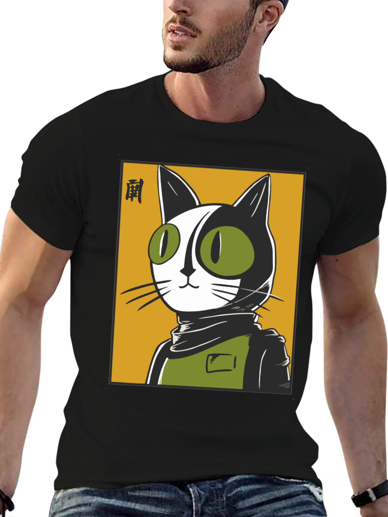 Cool Cat Graphic Tee - Urban Style
