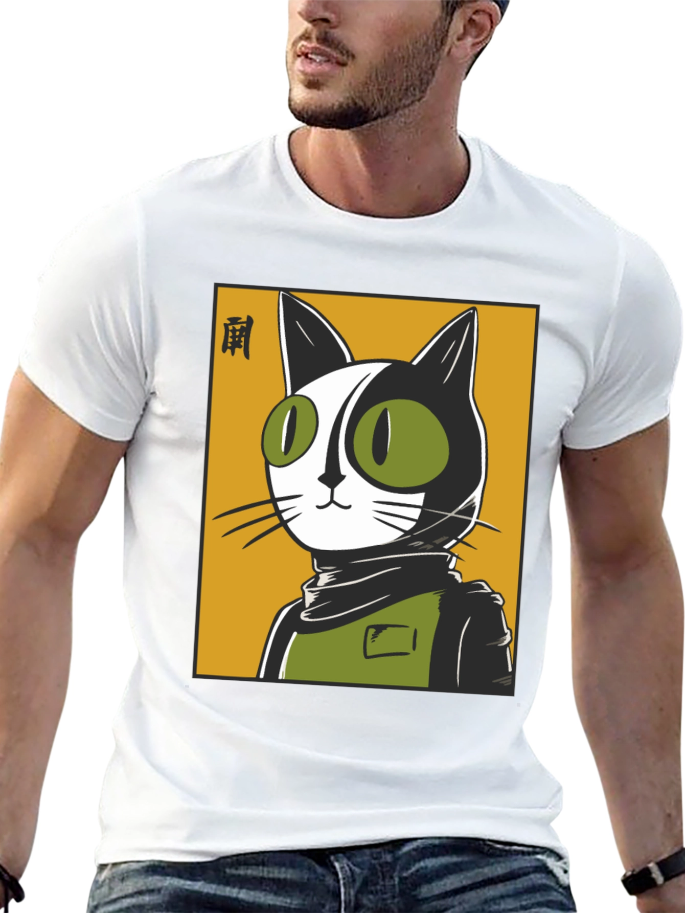 Cool Cat Graphic Tee - Urban Style
