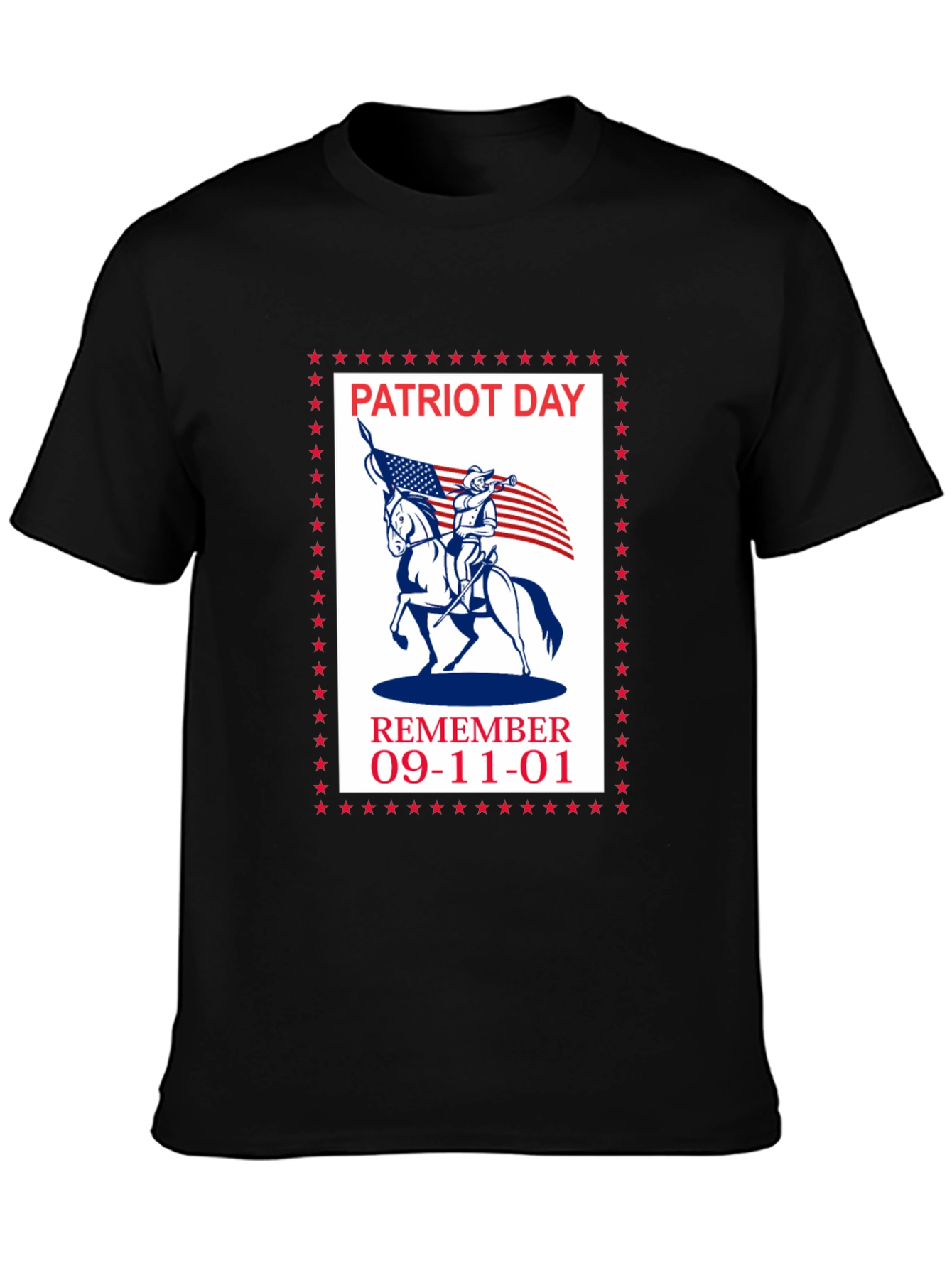 Patriot Day Remember 9-11 Graphic T-Shirt
