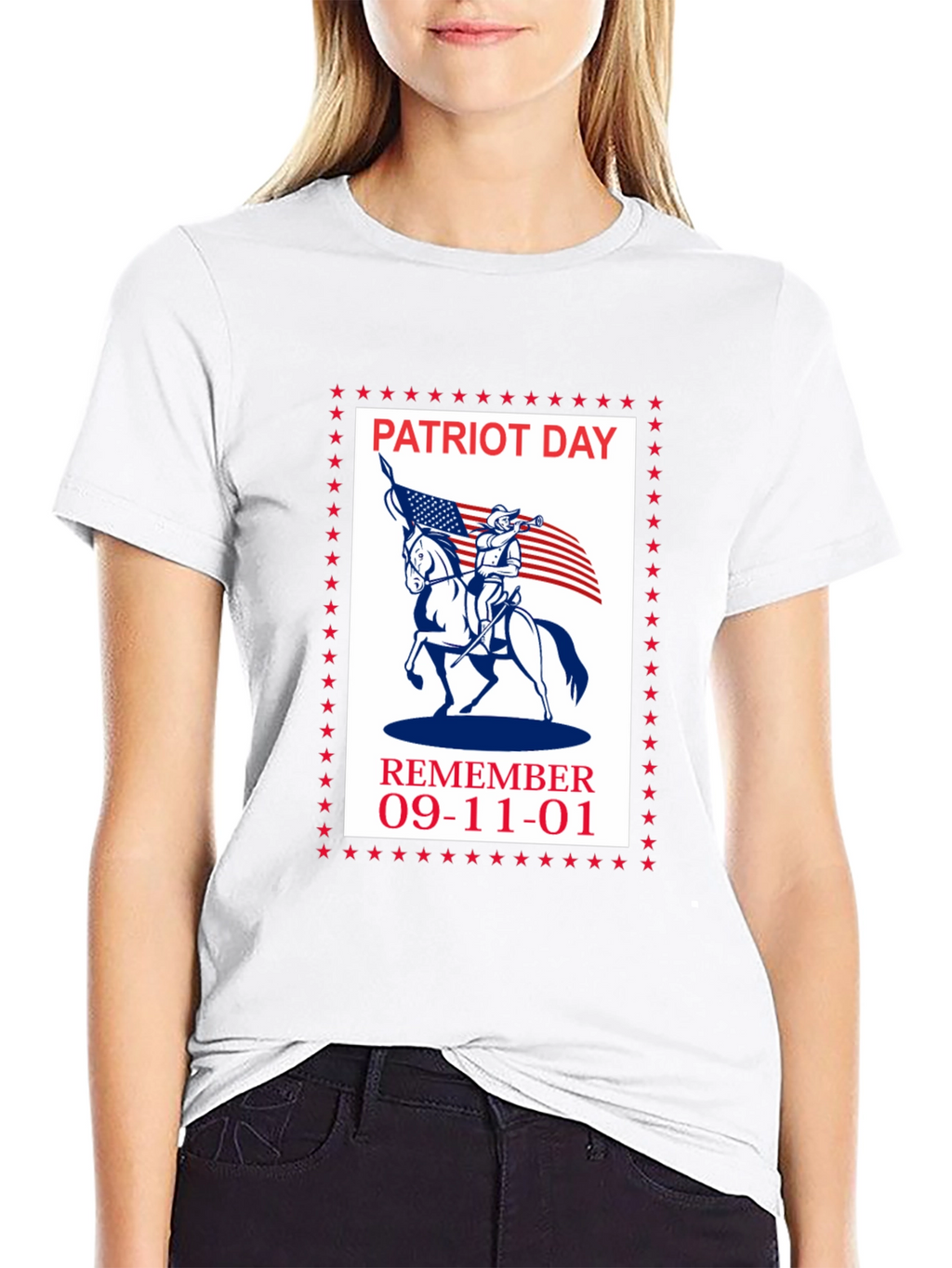 Patriot Day Remember 9-11 Graphic T-Shirt