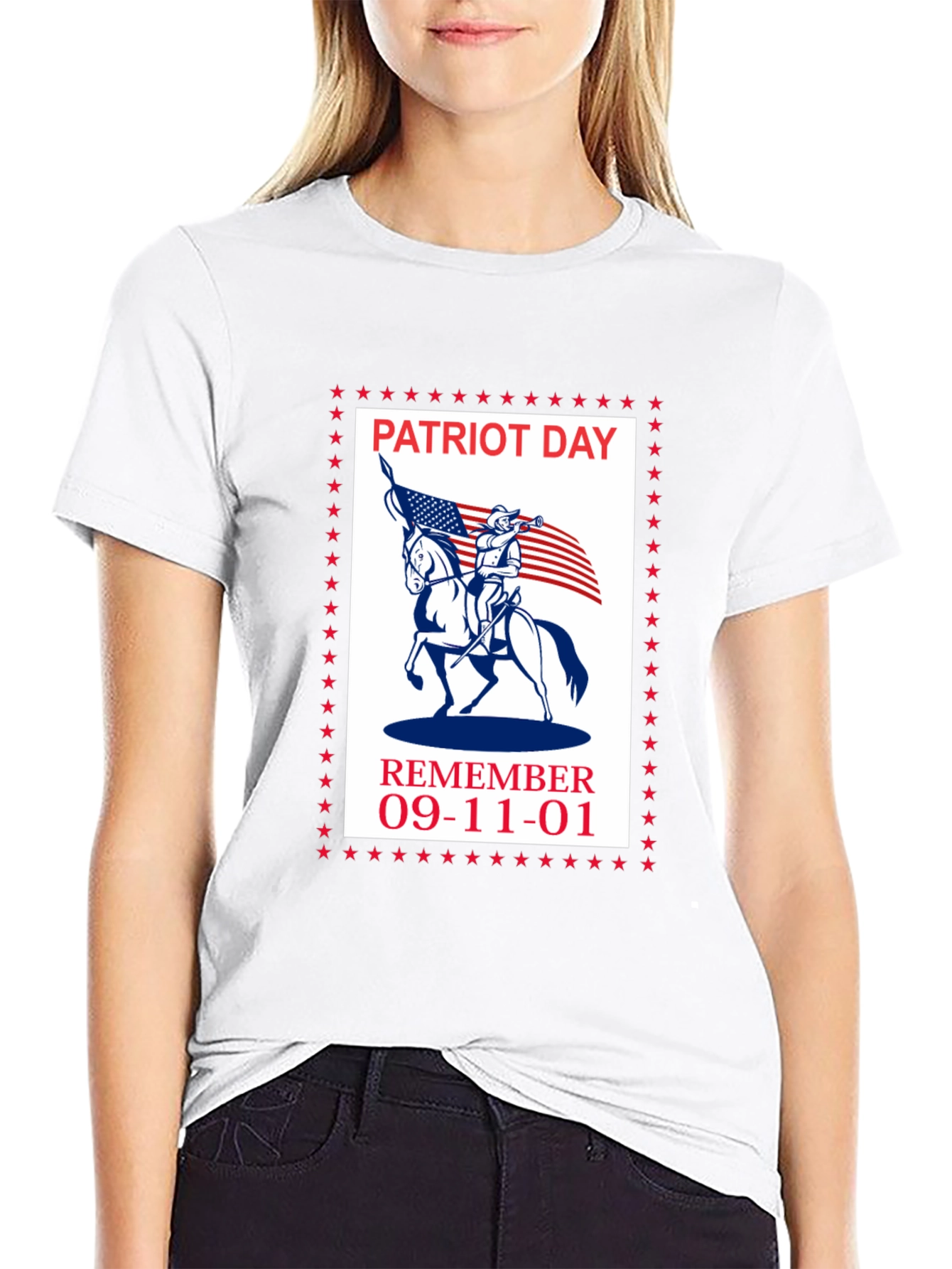 Patriot Day Remember 9-11 Graphic T-Shirt