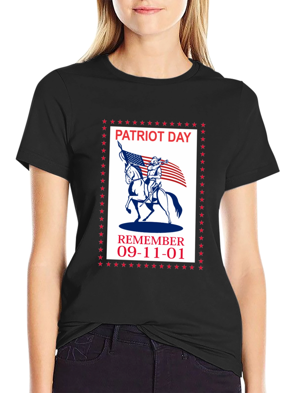 Patriot Day Remember 9-11 Graphic T-Shirt