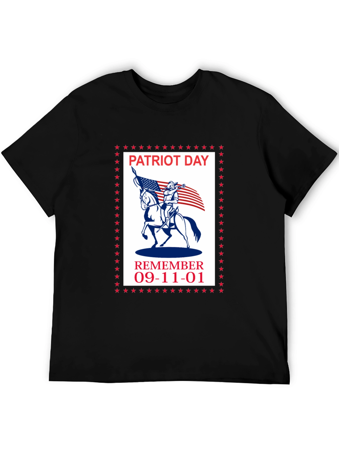 Patriot Day Remember 9-11 Graphic T-Shirt