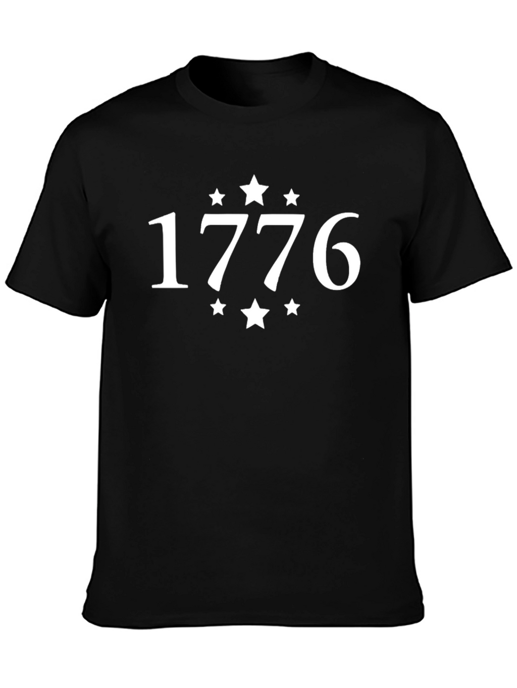 1776 Stars Graphic T-Shirt - Patriotic Pride