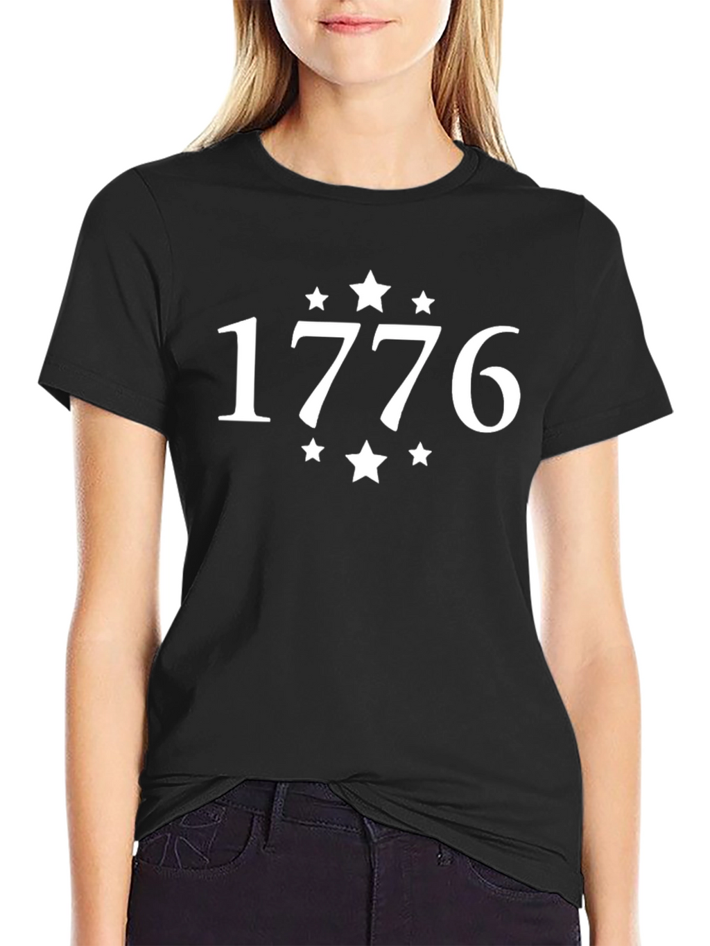 1776 Stars Graphic T-Shirt - Patriotic Pride