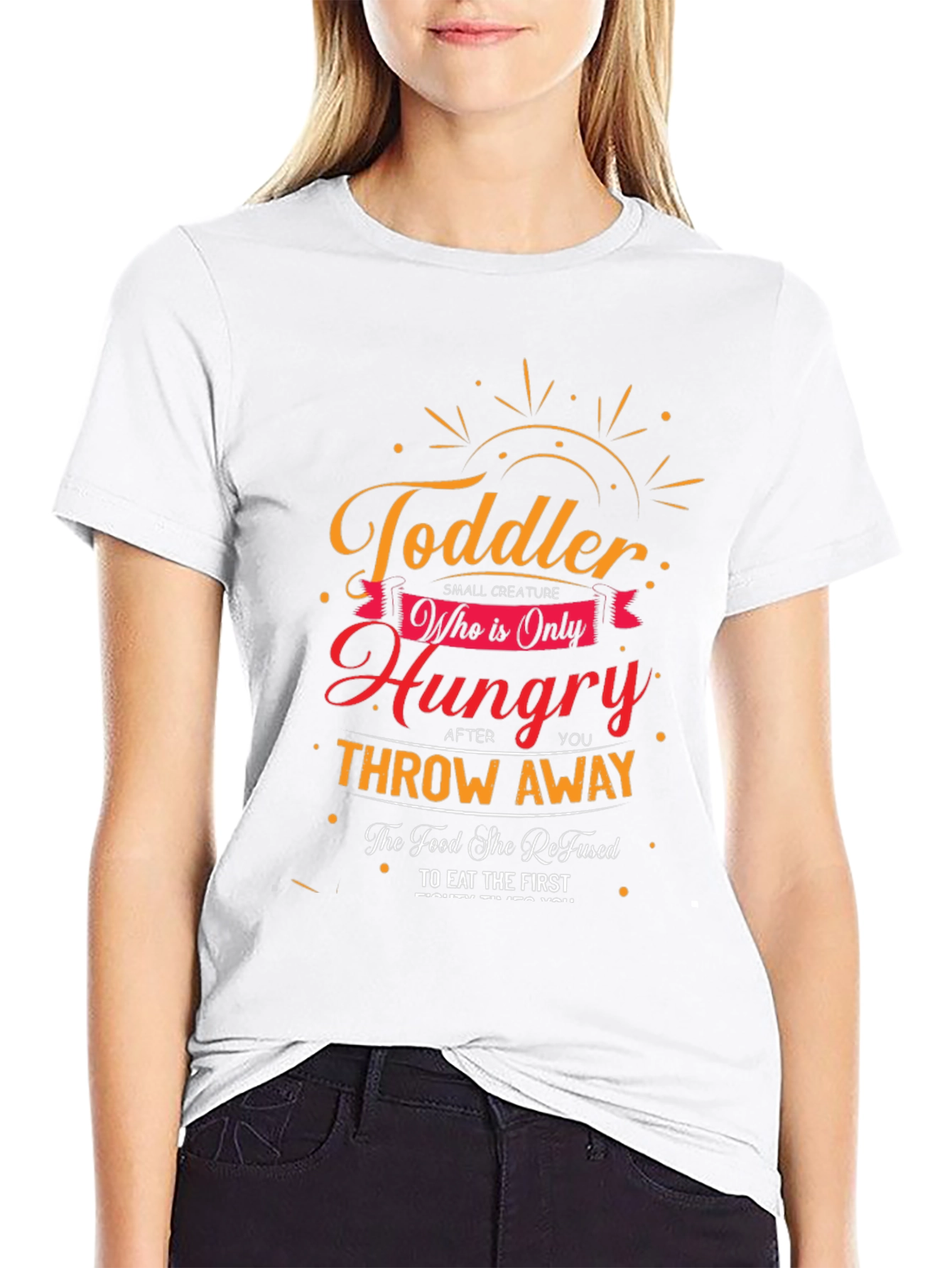 Toddler Hungry Throw Away T-Shirt