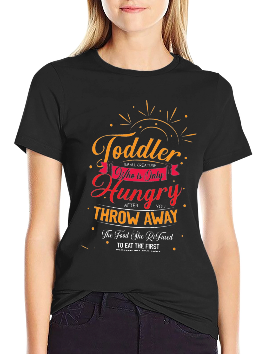 Toddler Hungry Throw Away T-Shirt