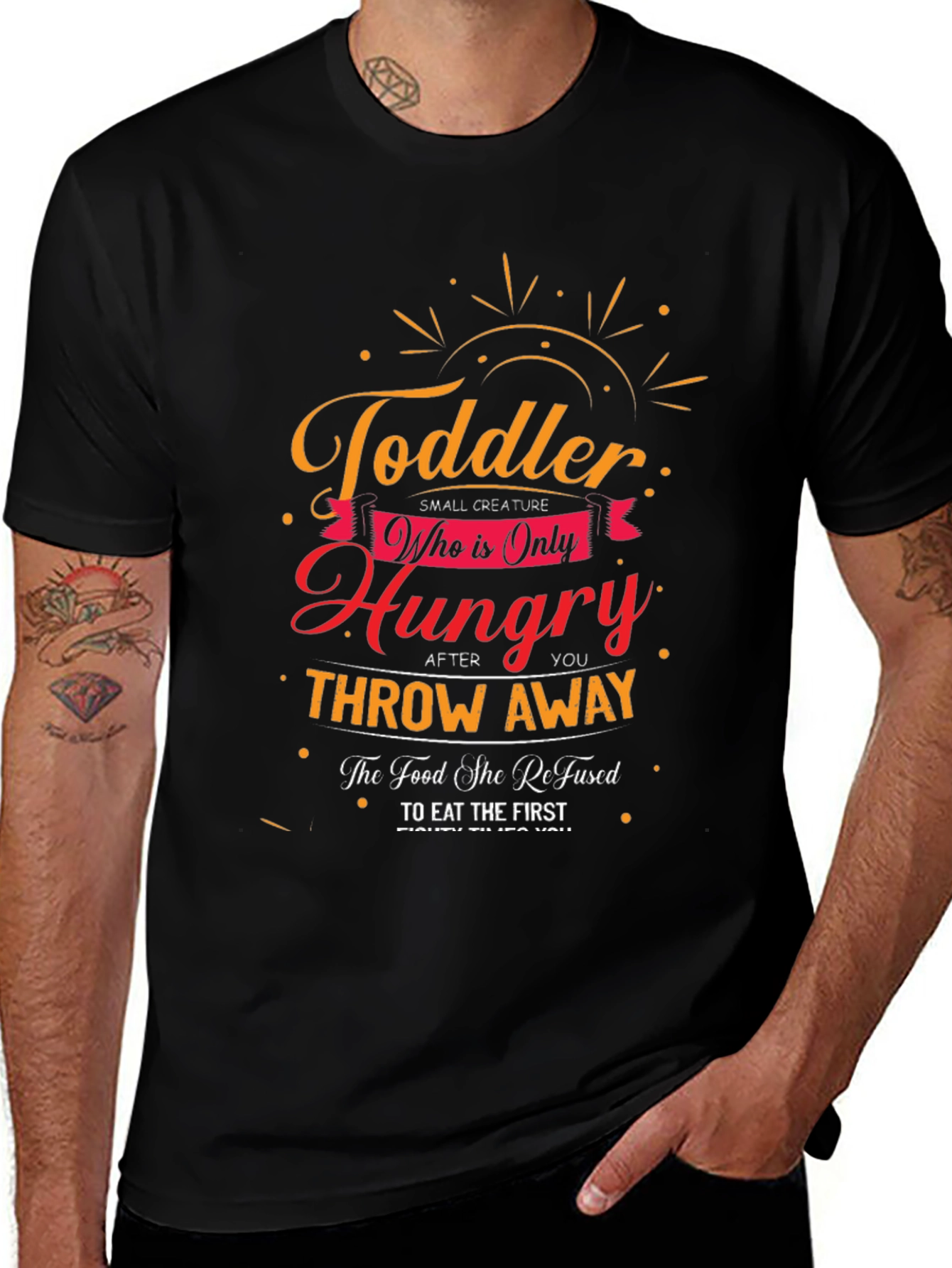 Toddler Hungry Throw Away T-Shirt