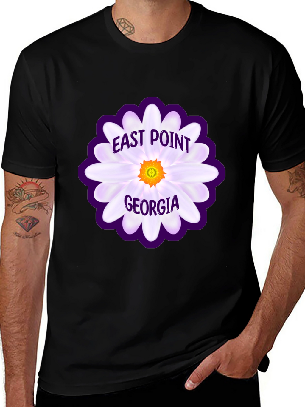 East Point Georgia Floral T-Shirt