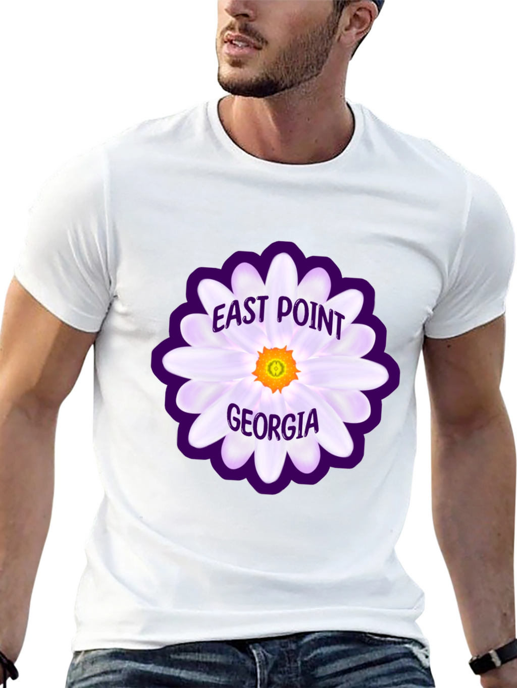 East Point Georgia Floral T-Shirt
