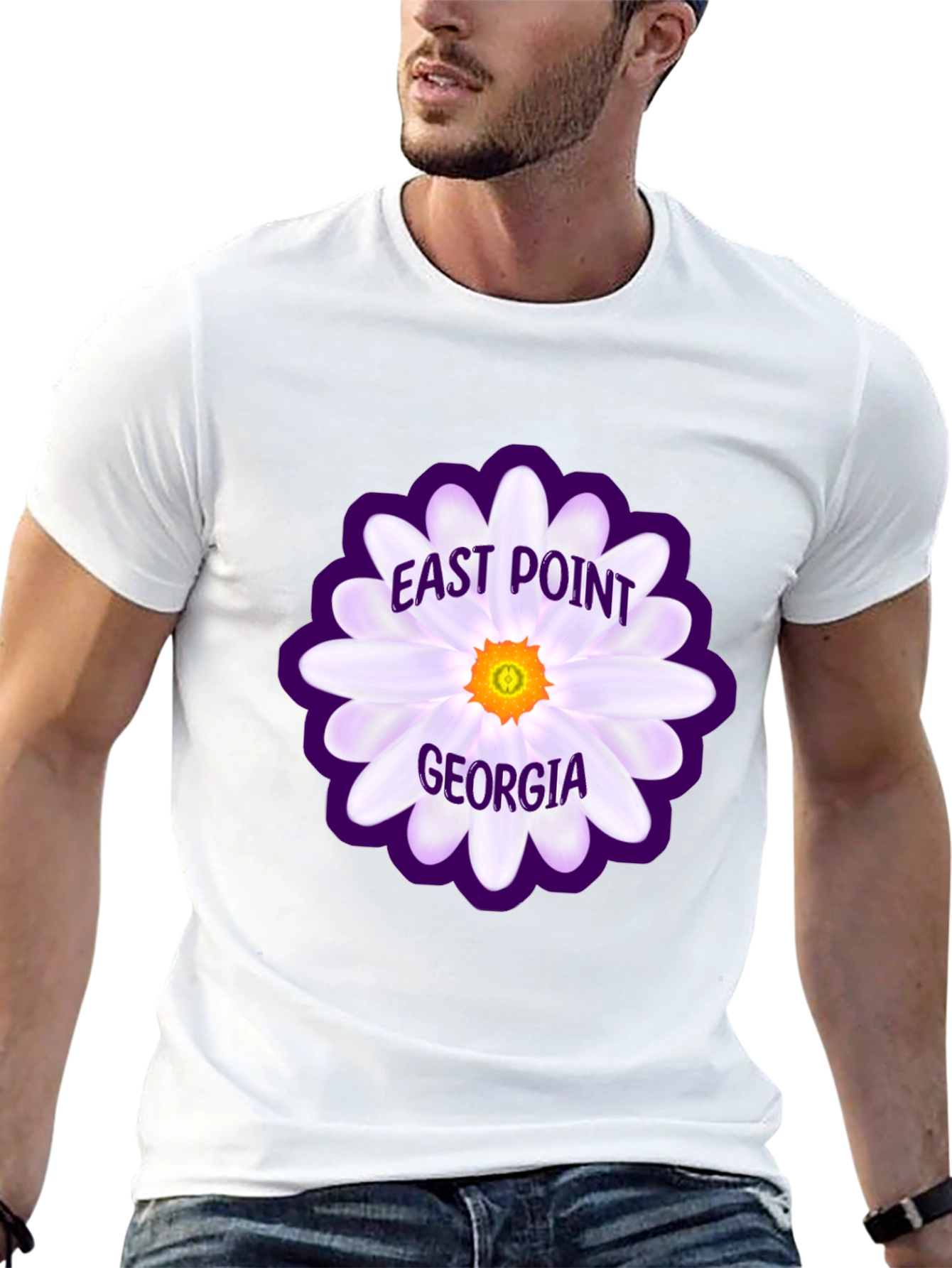 East Point Georgia Floral T-Shirt