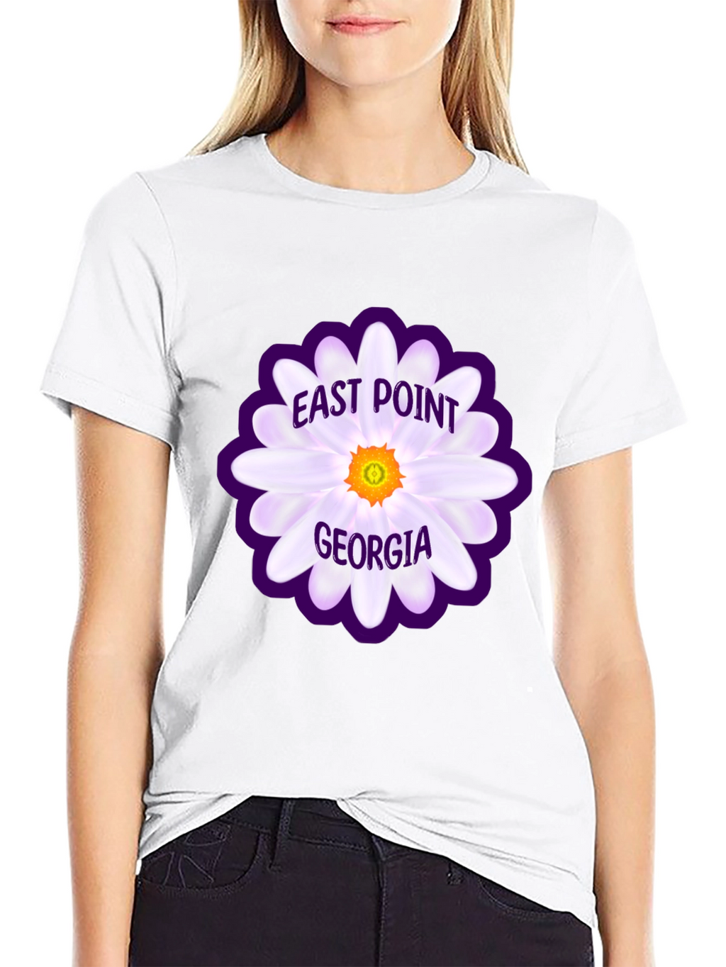 East Point Georgia Floral T-Shirt