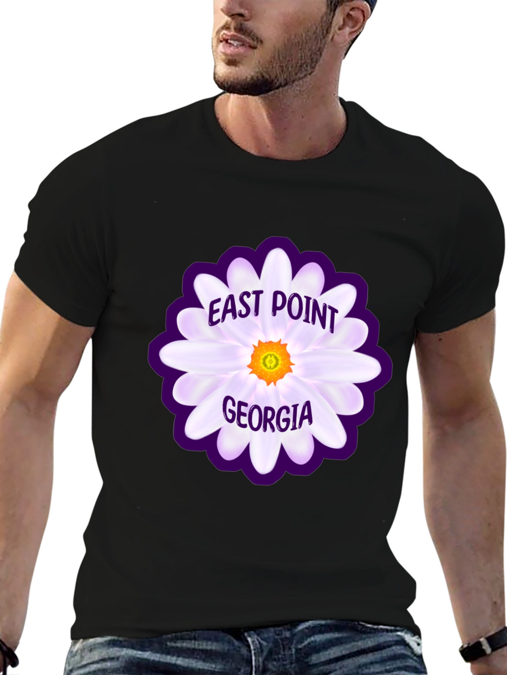 East Point Georgia Floral T-Shirt