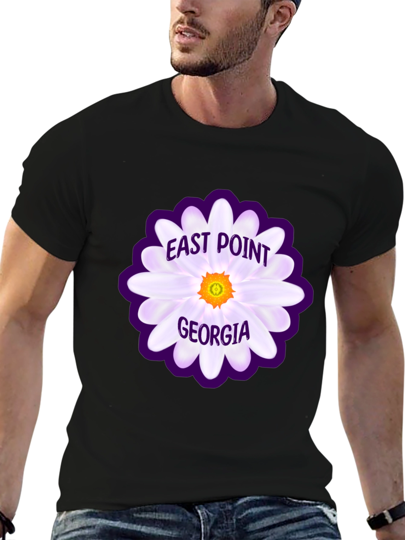 East Point Georgia Floral T-Shirt