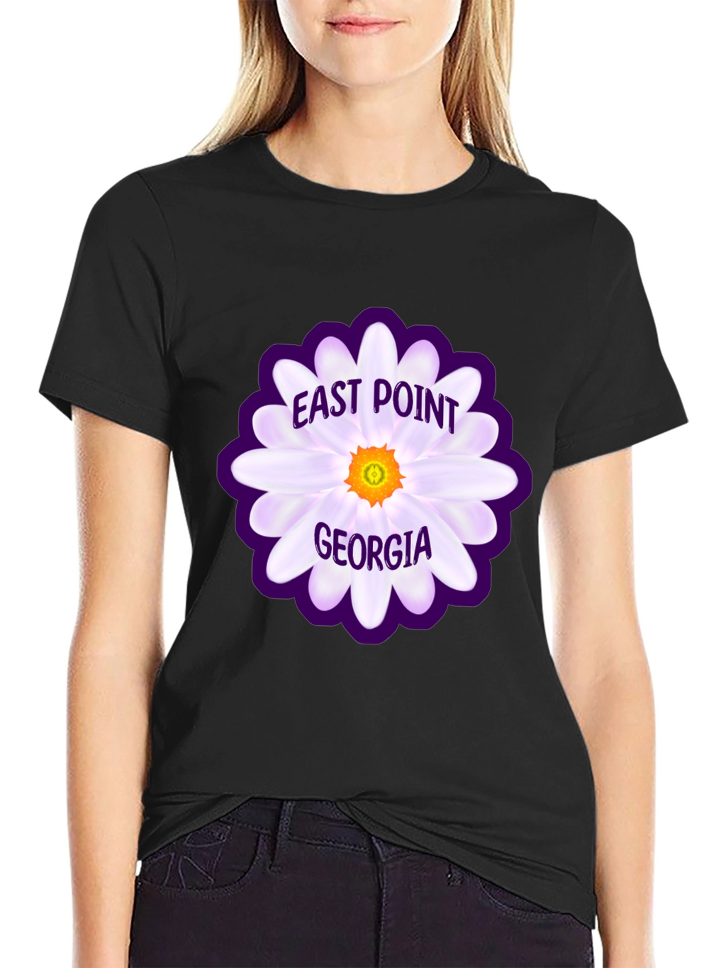 East Point Georgia Floral T-Shirt