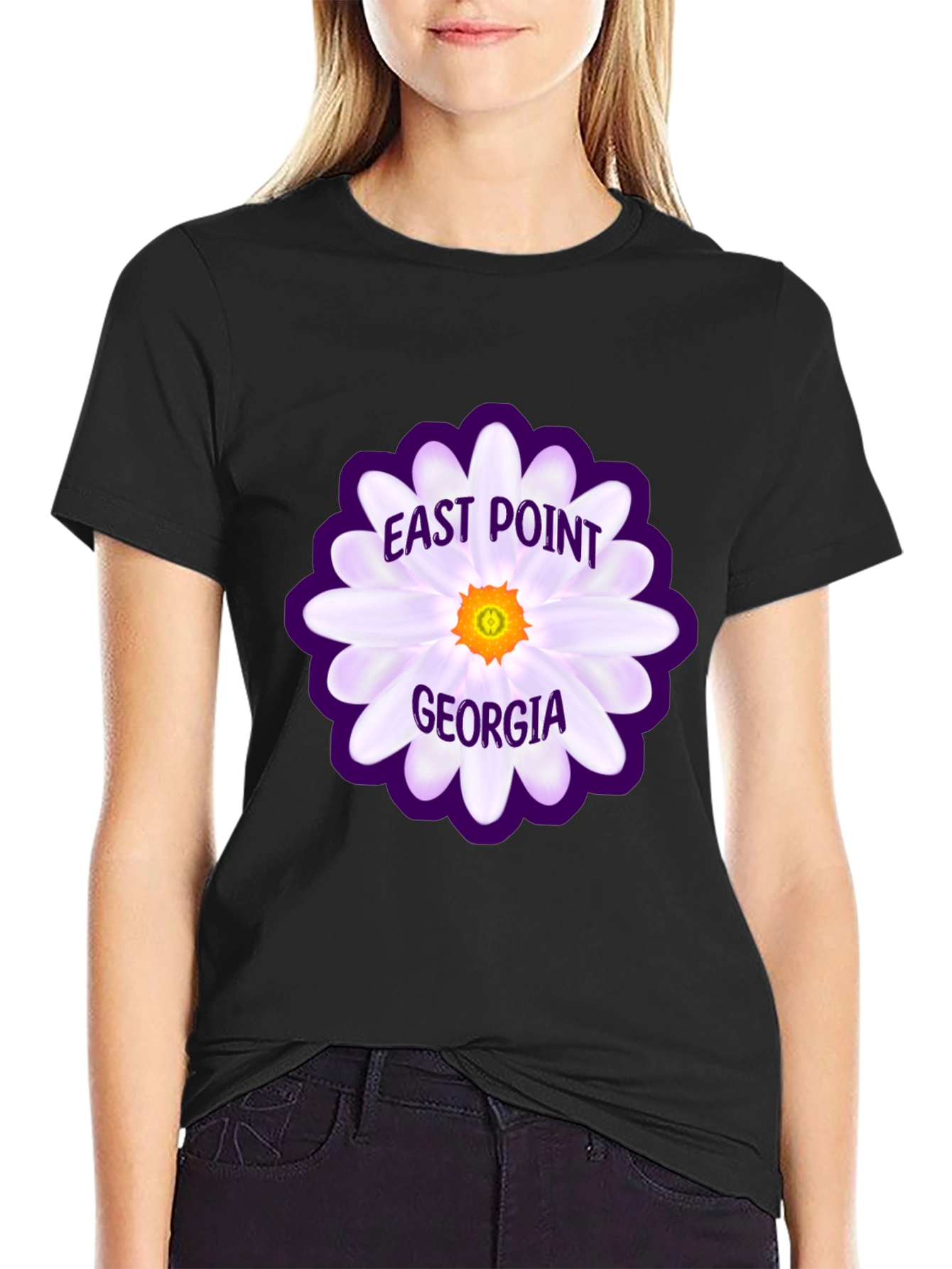 East Point Georgia Floral T-Shirt