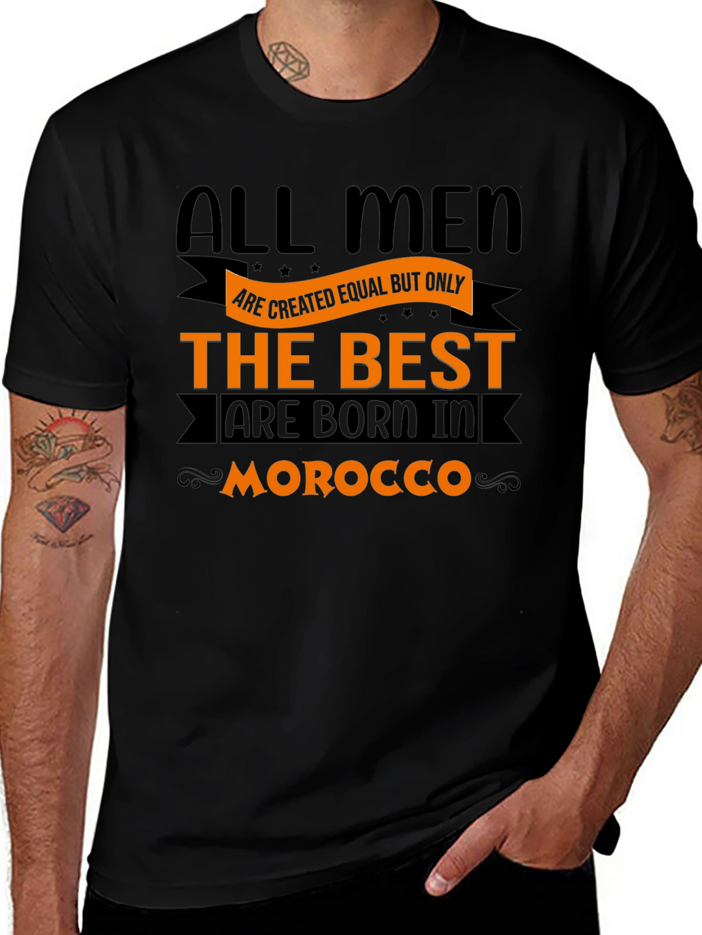 All Men Are Created Equal Morocco T-Shirt